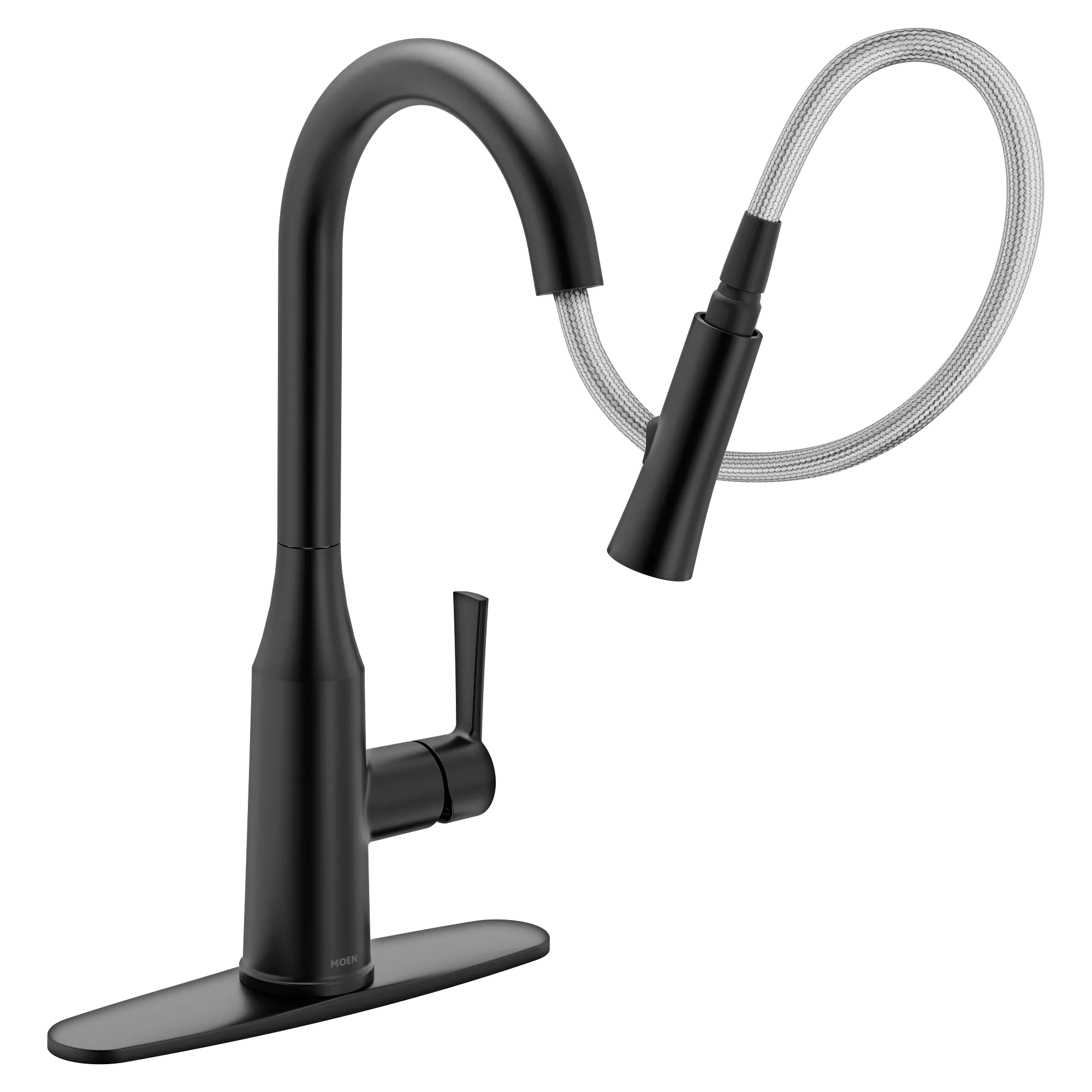 Skiles One-Handle Pulldown Kitchen Faucet with Swivel Control - Image 27