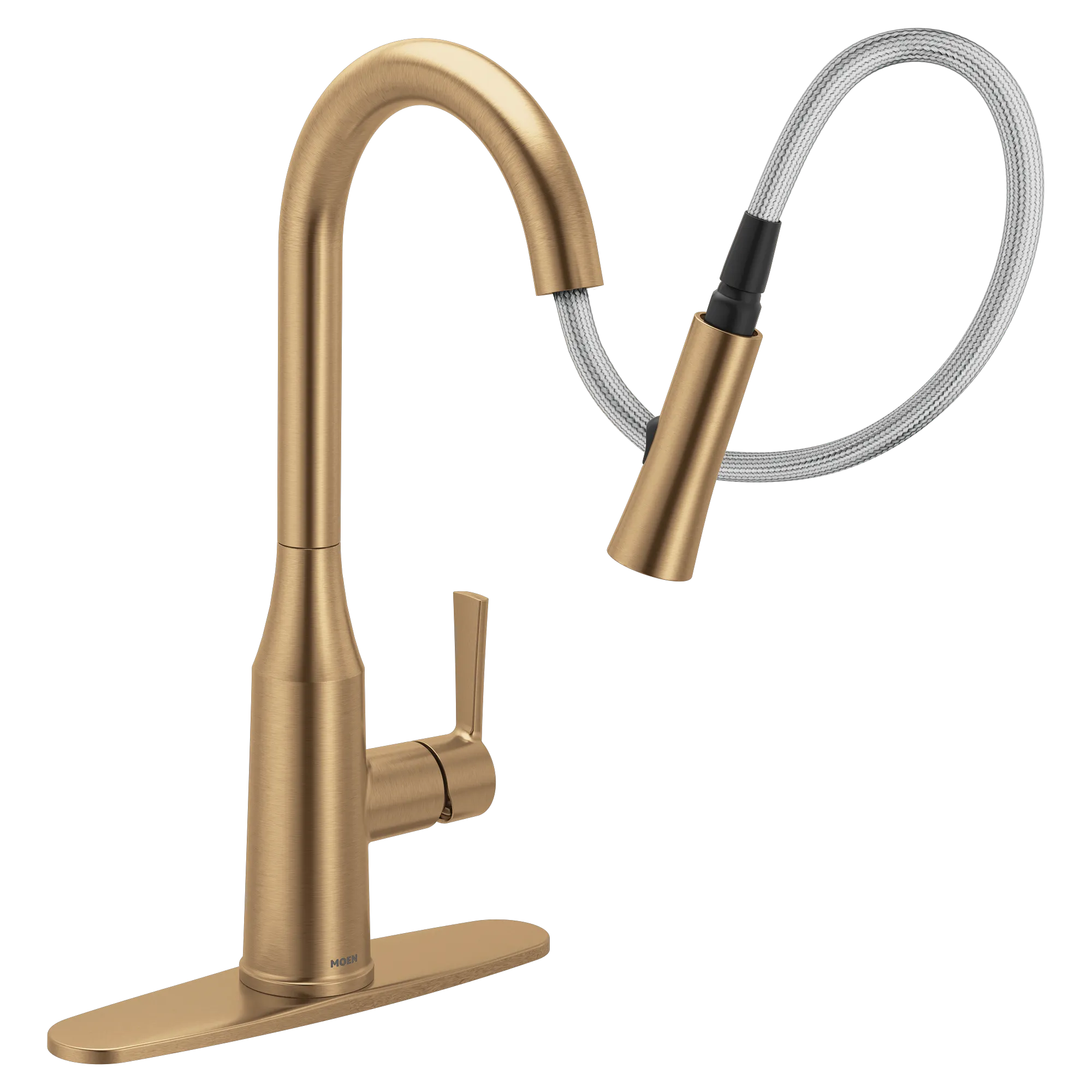 Skiles One-Handle Pulldown Kitchen Faucet with Swivel Control - Image 49