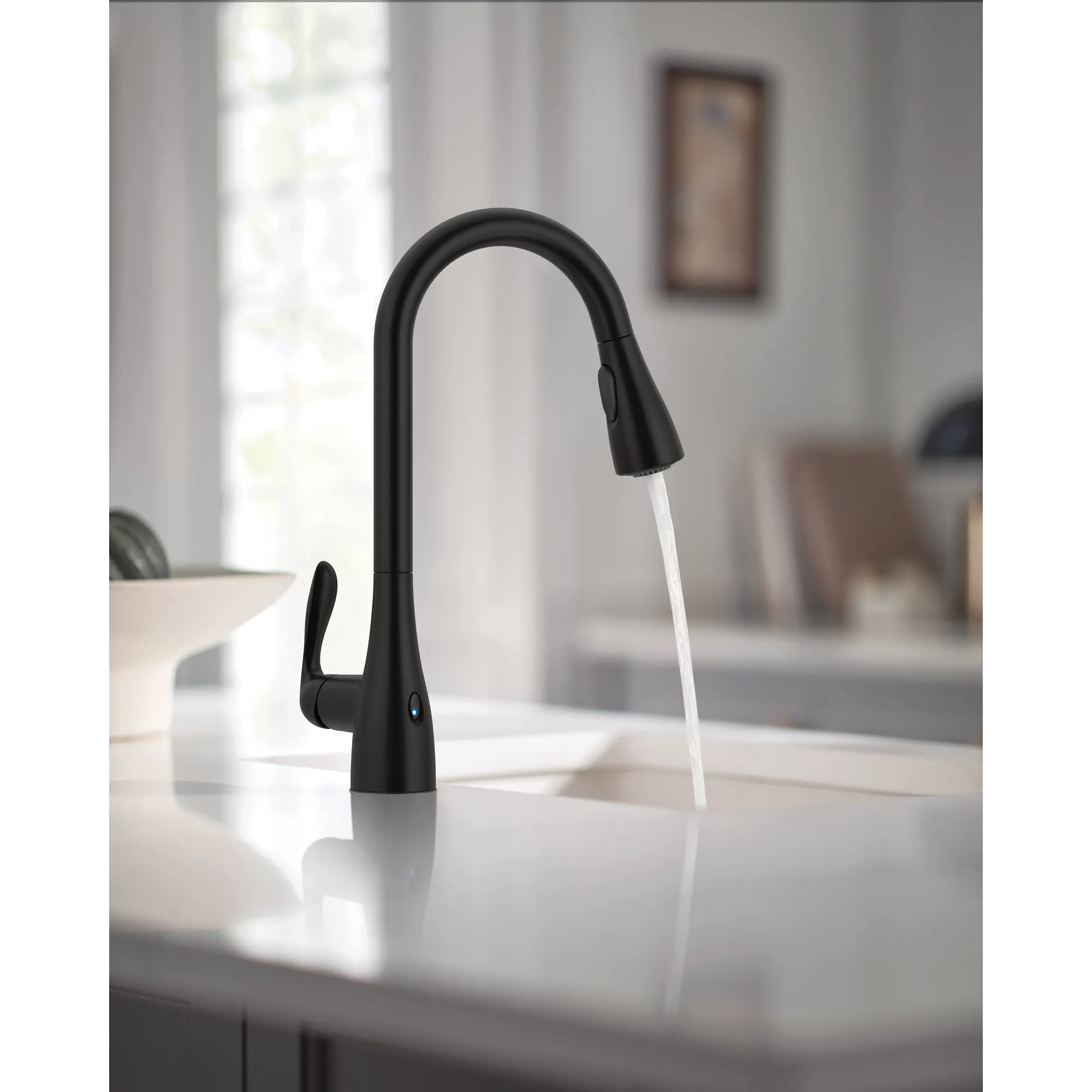 Georgene MotionSense Wave One-Handle Pulldown Touchless Kitchen Faucet - Image 8