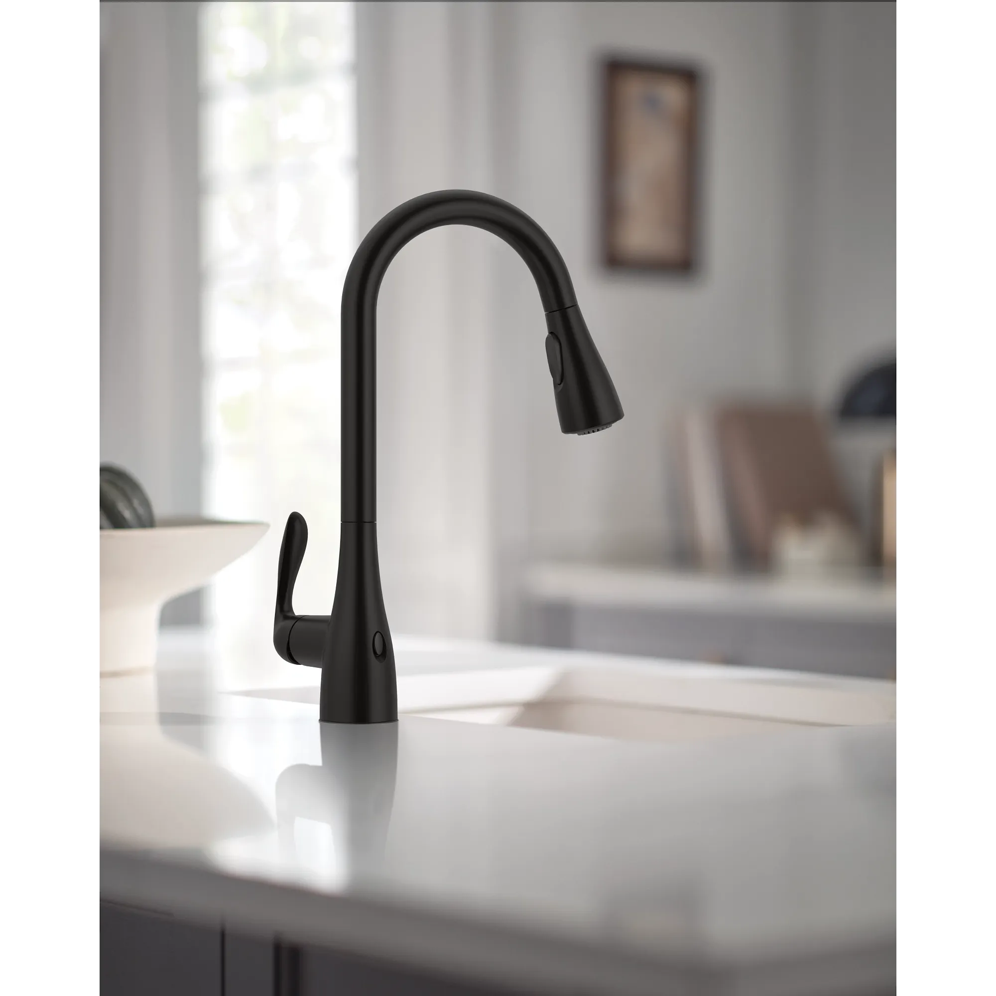 Georgene MotionSense Wave One-Handle Pulldown Touchless Kitchen Faucet - Image 9