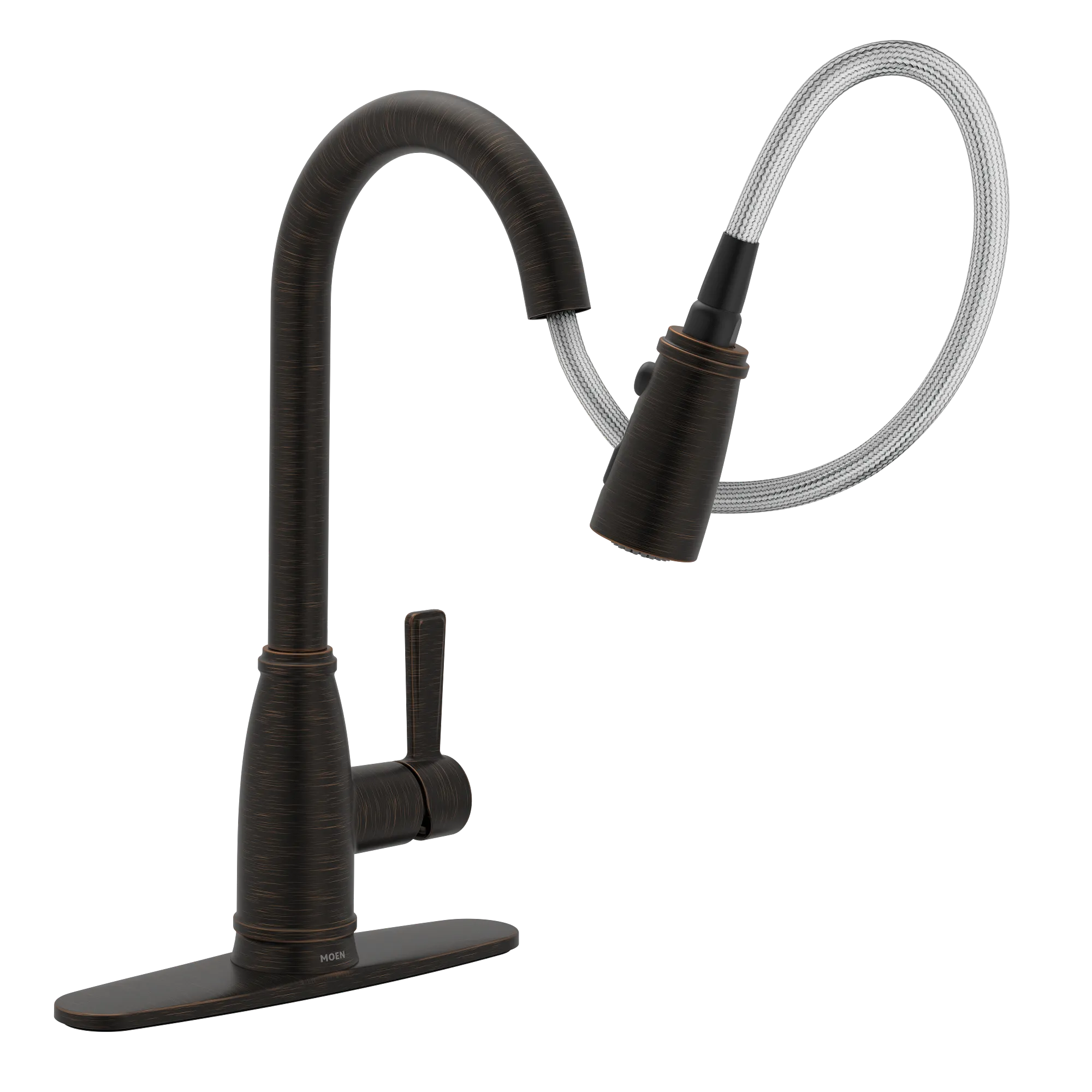 Lilibeth One-Handle High Arc Pulldown Kitchen Faucet - Image 17