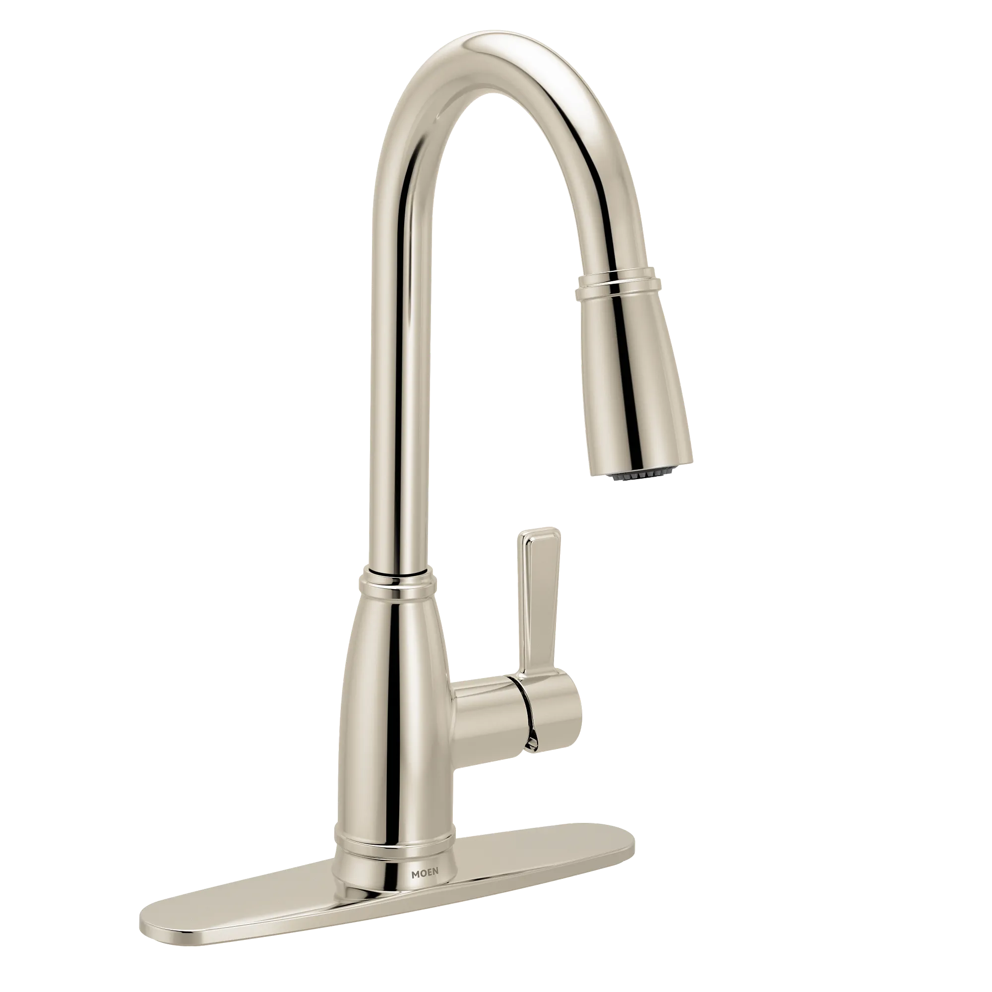 Lilibeth One-Handle High Arc Pulldown Kitchen Faucet - Image 9