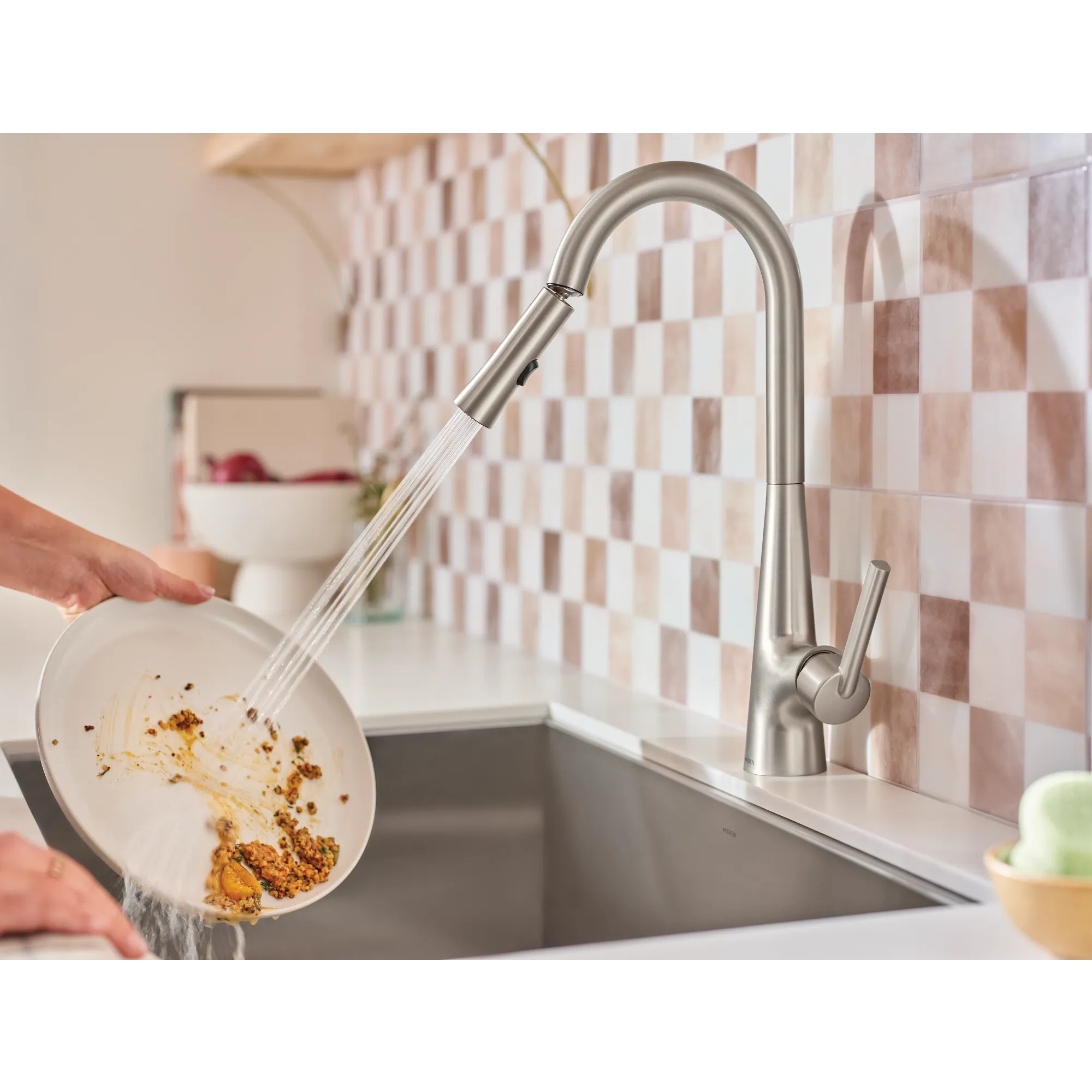Ronan One-Handle Pulldown Kitchen Faucet with Swivel Control - Image 11