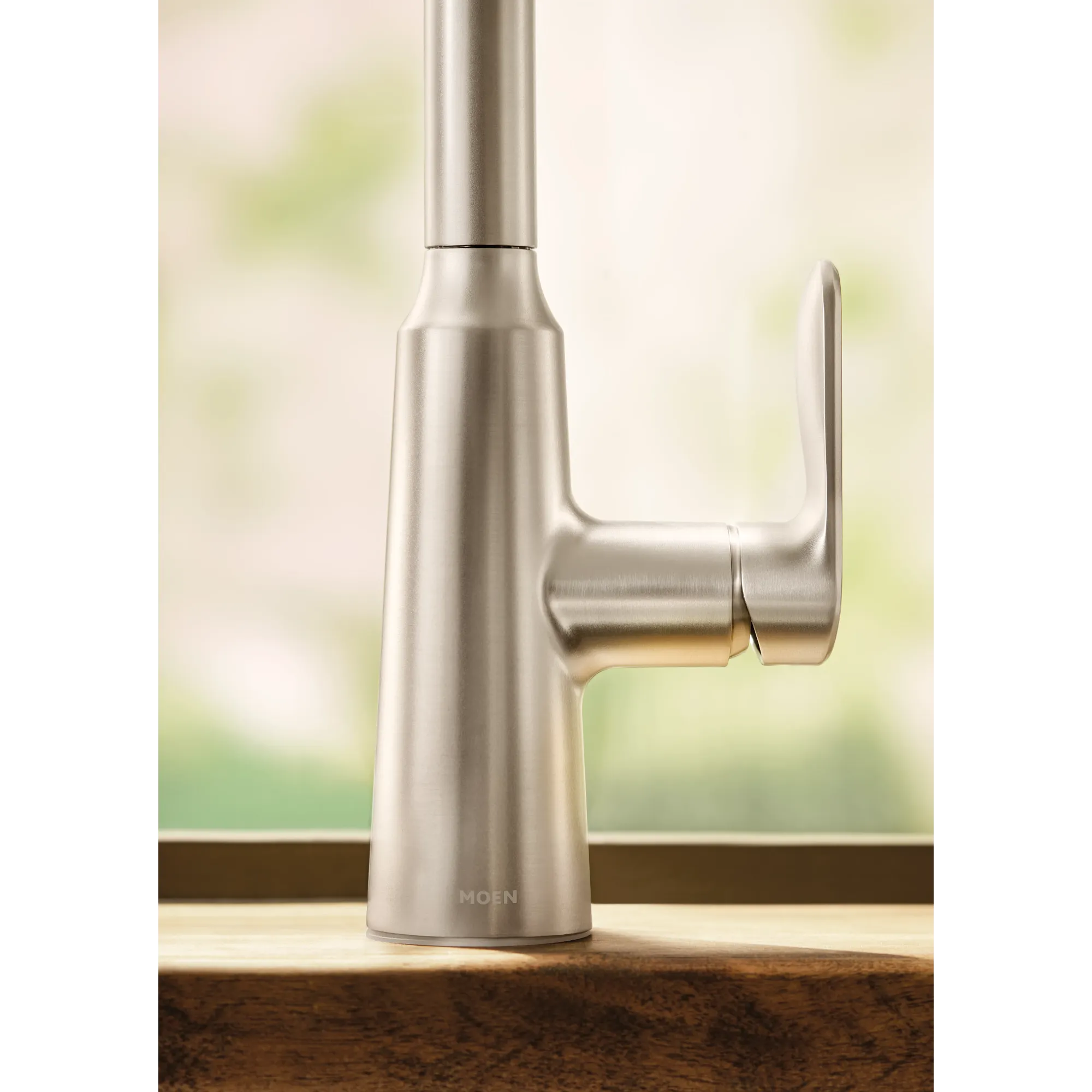 Edwyn Spot resist stainless one-handle high arc pulldown kitchen faucet - Image 14