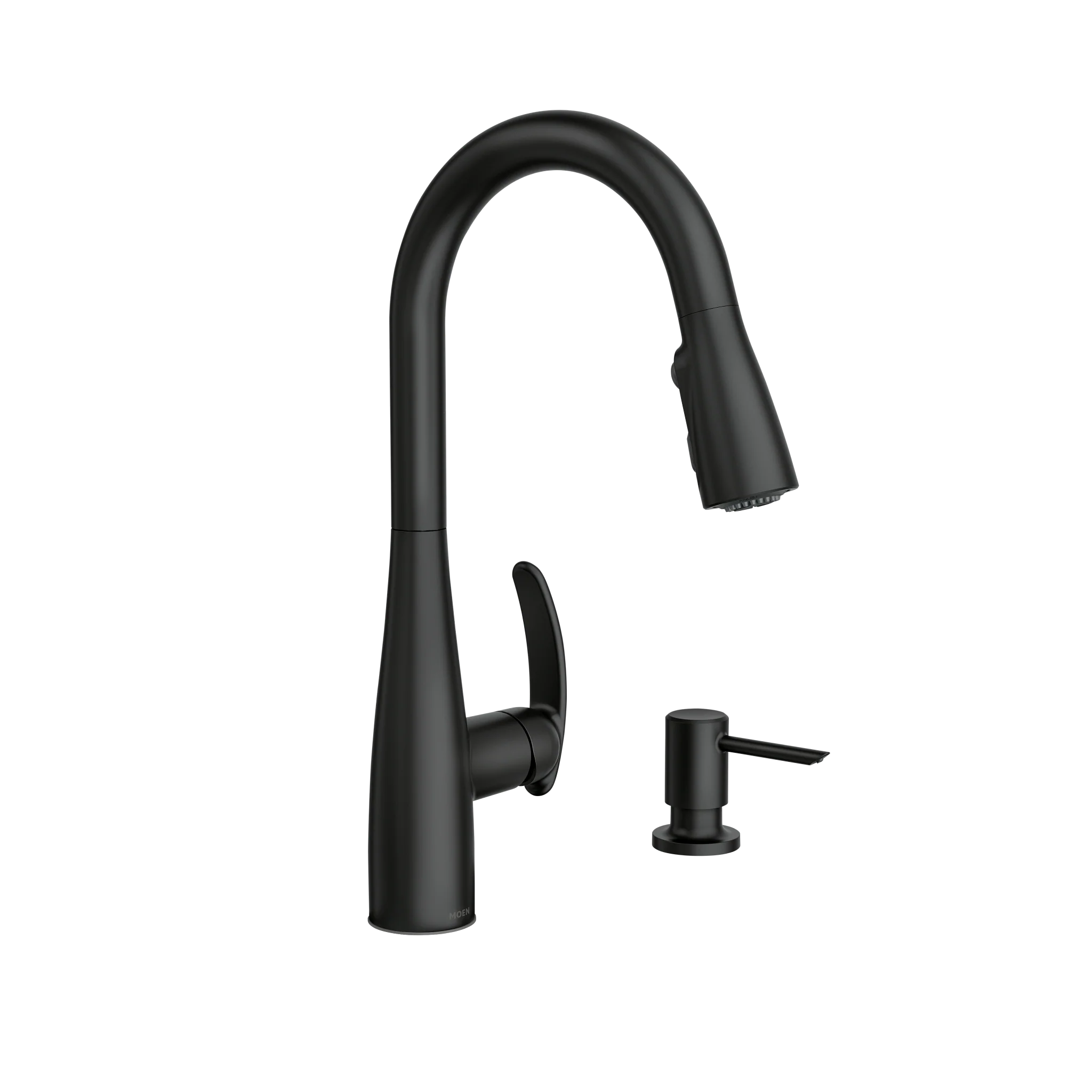 Reyes One-Handle High Arc Pulldown Kitchen Faucet - Image 12