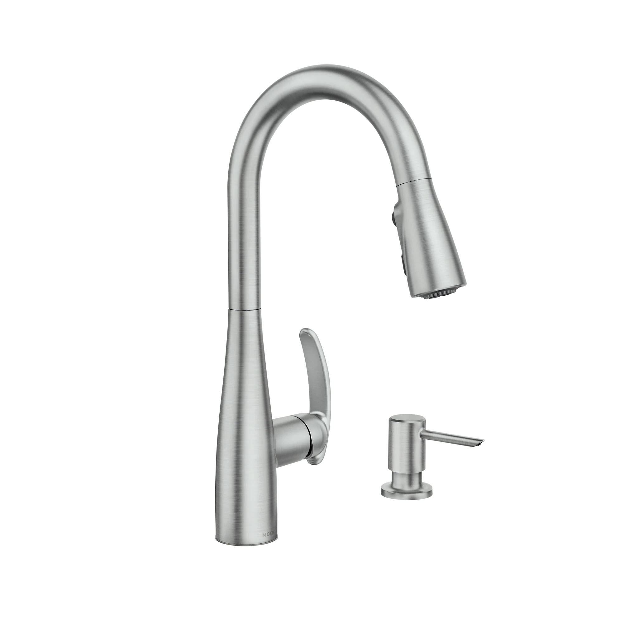 Reyes One-Handle High Arc Pulldown Kitchen Faucet - Image 22