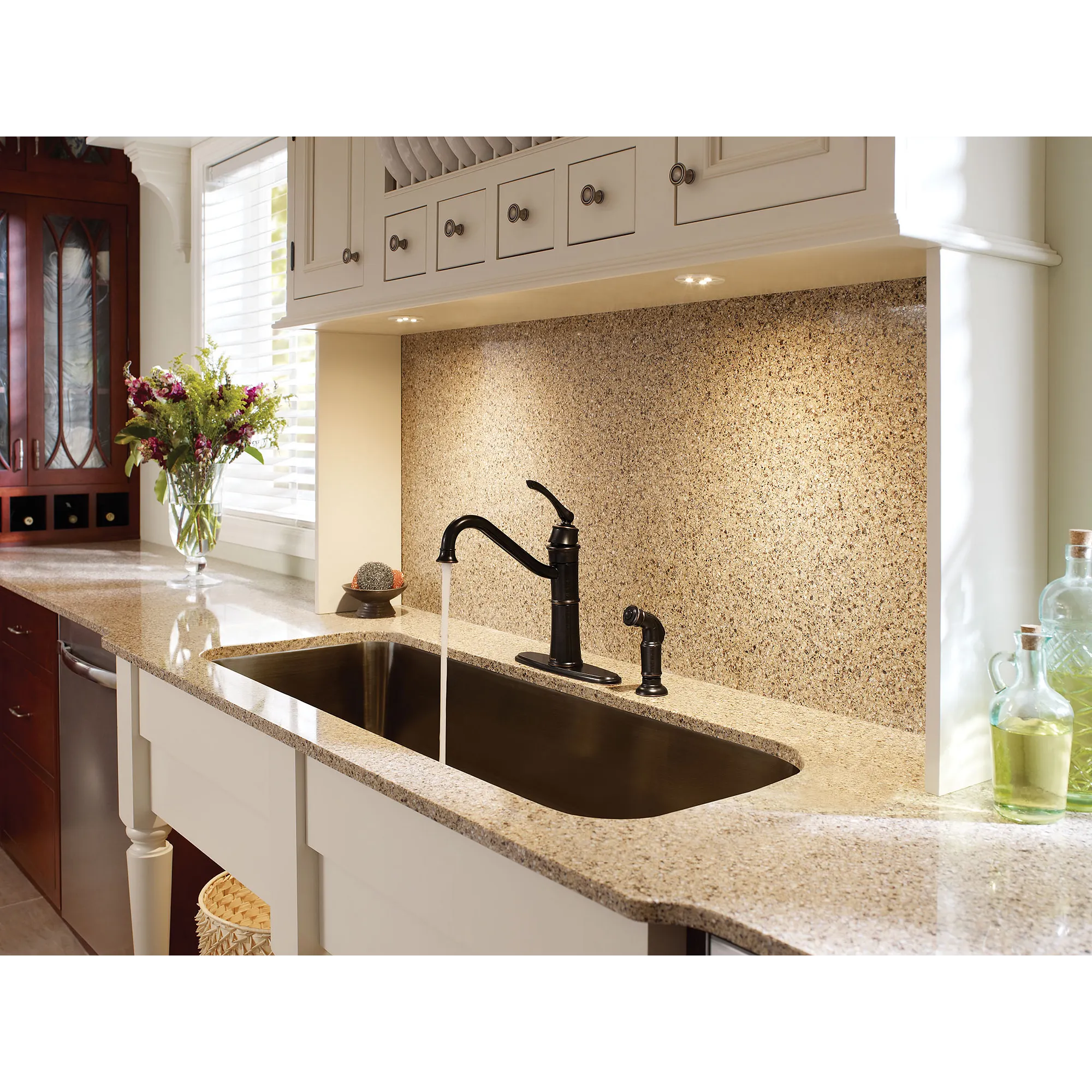Wetherly Chrome One-Handle High Arc Kitchen Faucet - Image 14