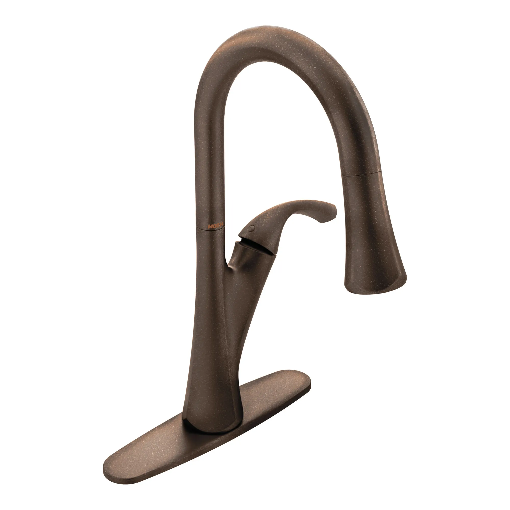 Notch Chrome One-Handle High Arc Pulldown Kitchen Faucet - Image 14