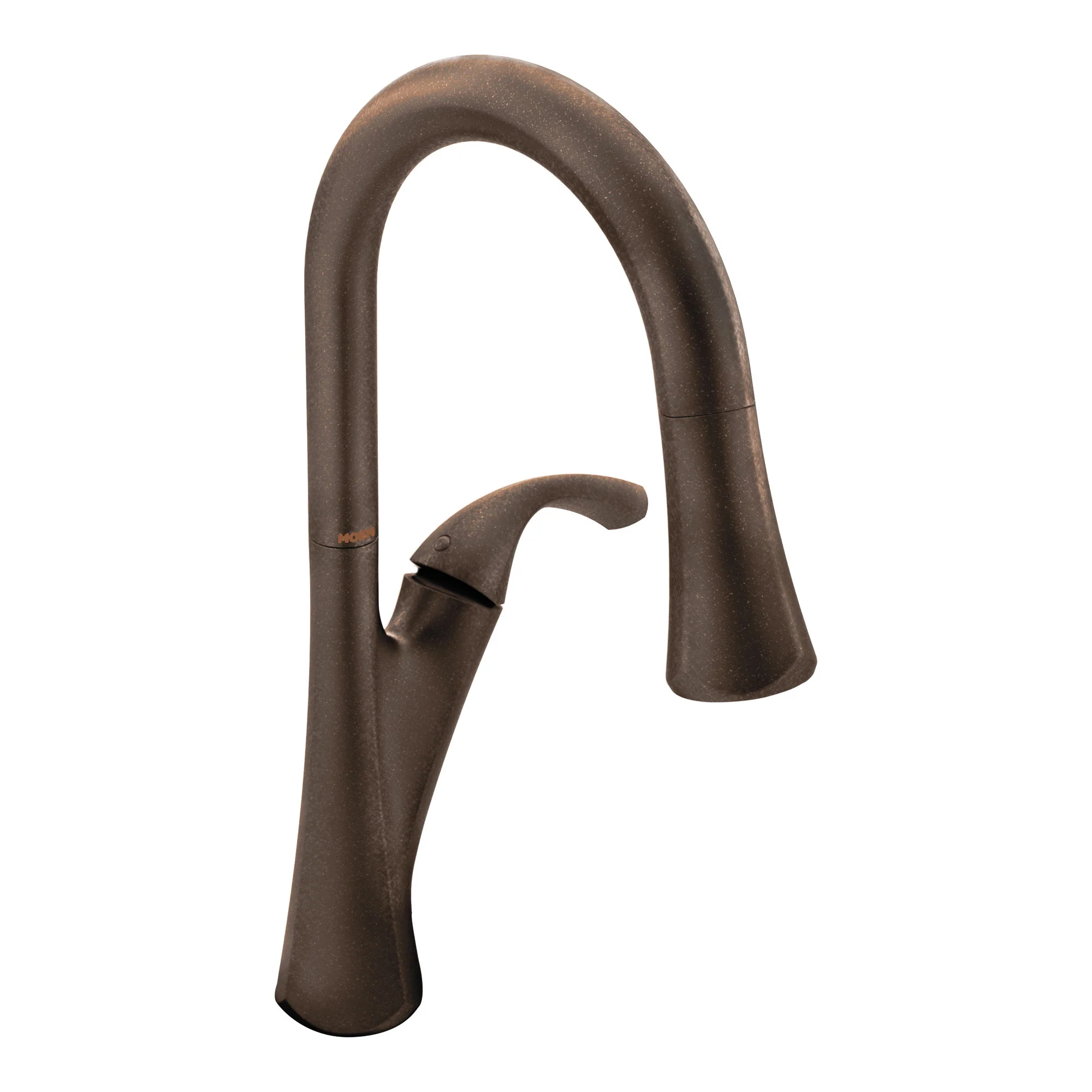 Notch Chrome One-Handle High Arc Pulldown Kitchen Faucet - Image 8