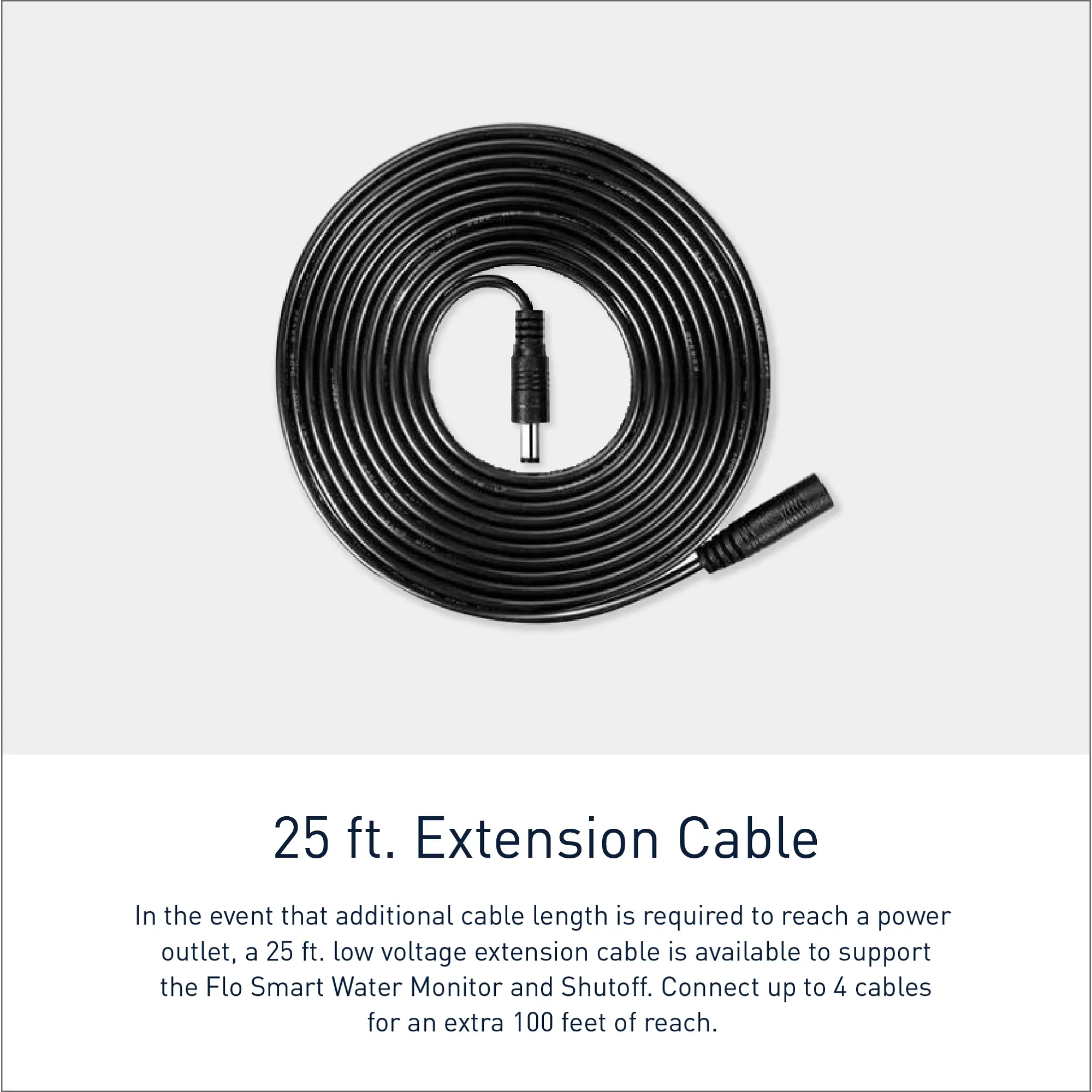 Moen Flo 25' Extension Cable for Shutoff - Image 8