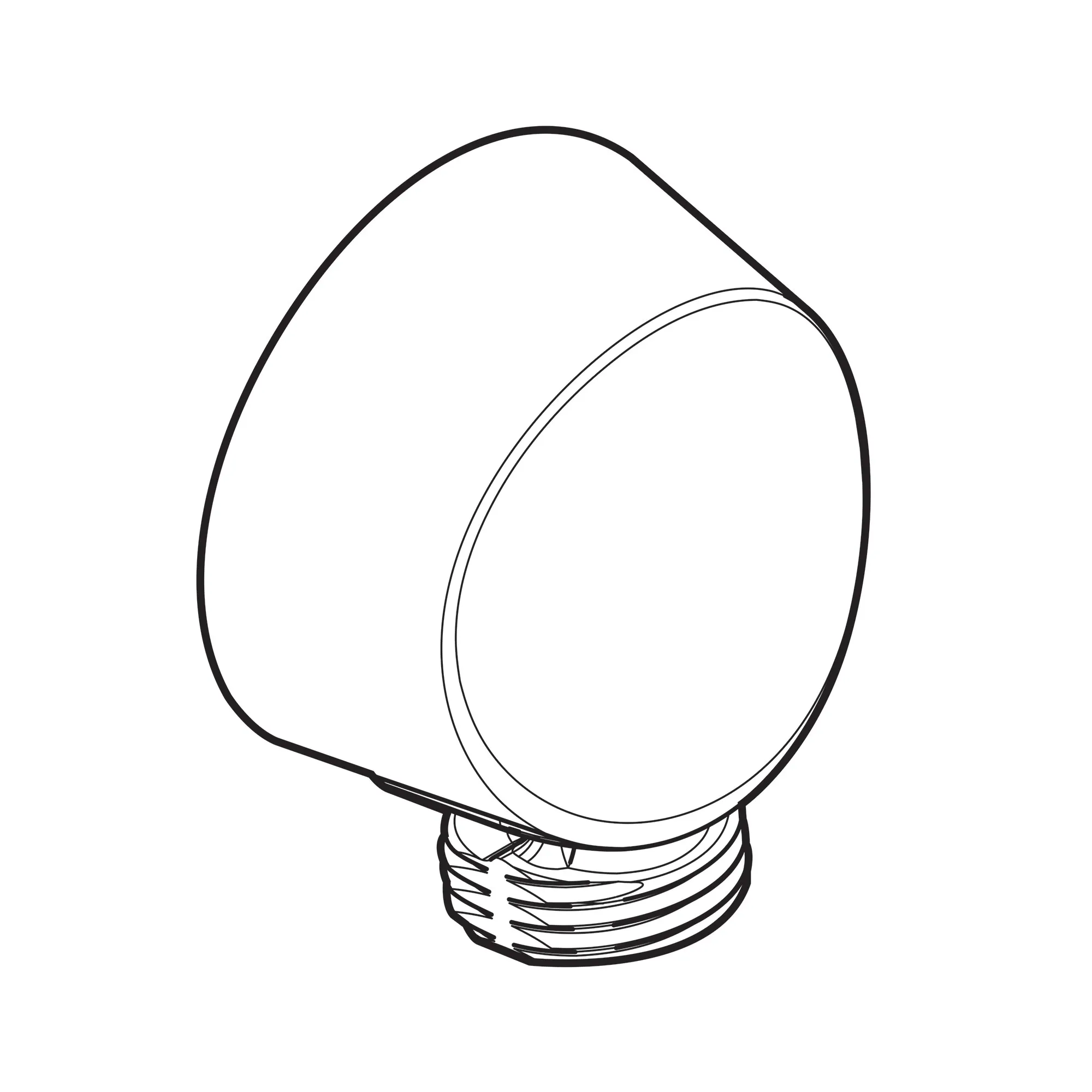 Moen Circular Drop Ell For Handheld Showerhead (2.4"l X 1.7"w X 2.5"h) - Image 22