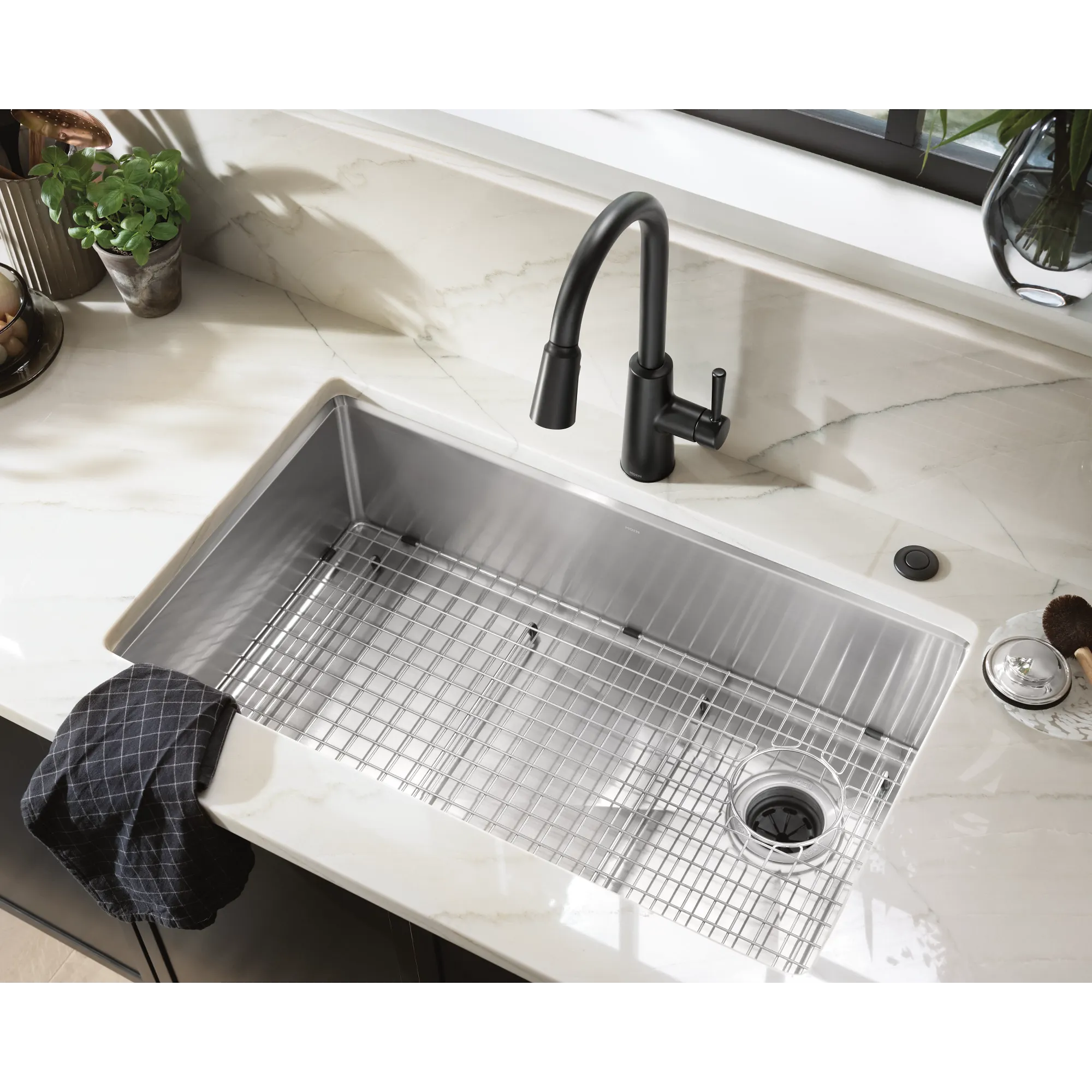 Chrome Disposal Air Switch Button - Image 3