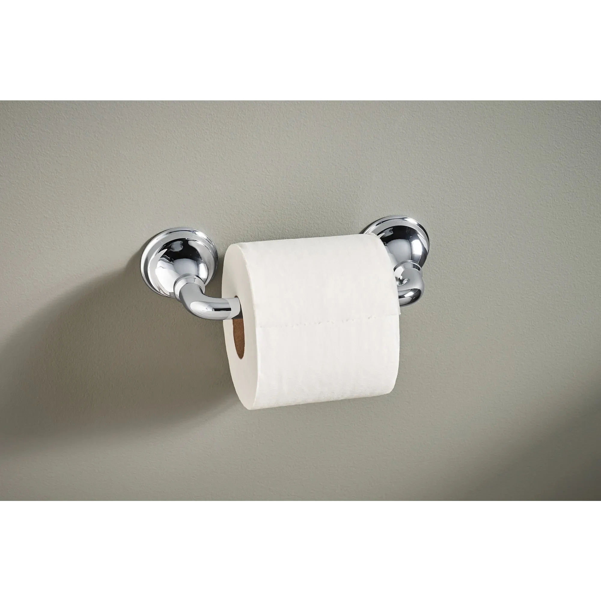 Jansen Chrome 8" Pivoting Toilet Paper Holder - Image 6