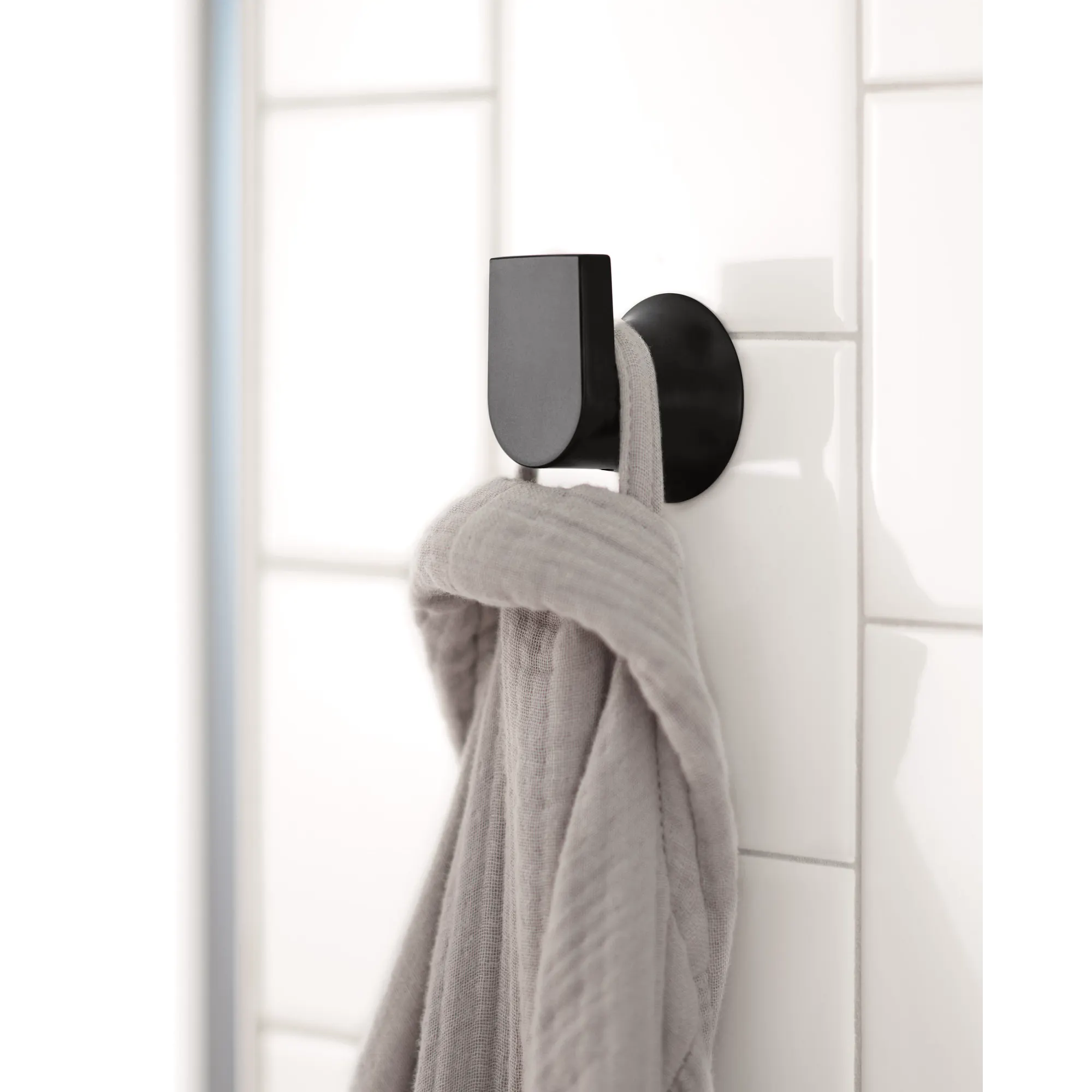 Genta LX Chrome Single Robe Hook - Image 11