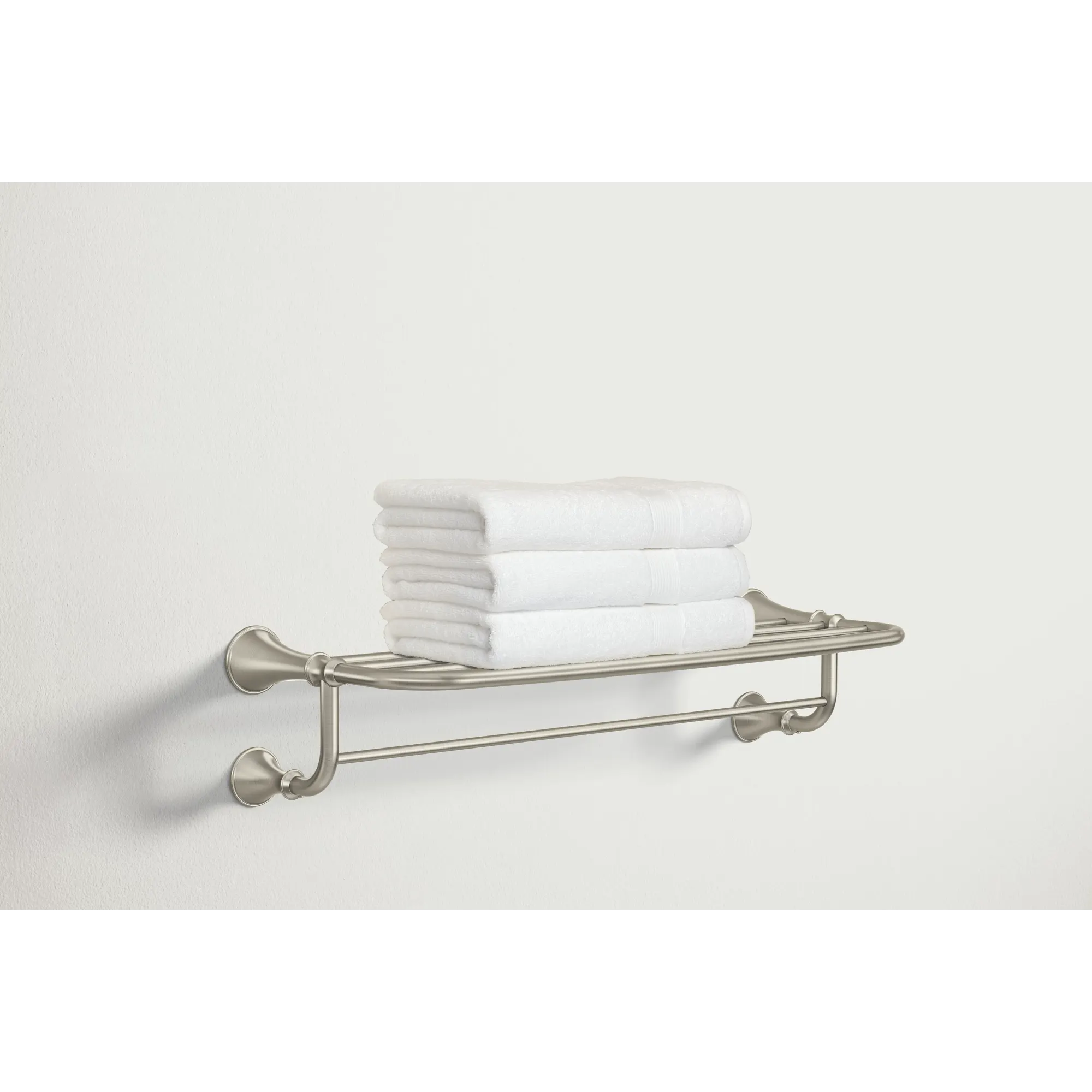 Moen Brushed nickel 24" Towel Shelf - Image 5