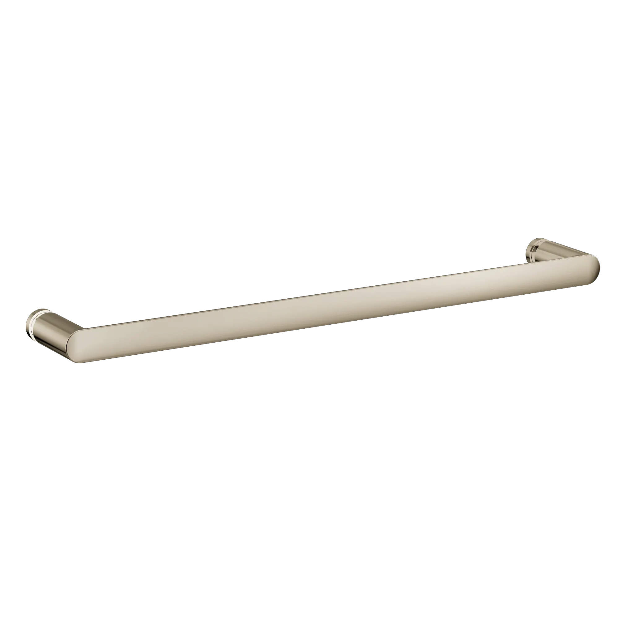 Contemporary Chrome 18" shower door towel bar - Image 7