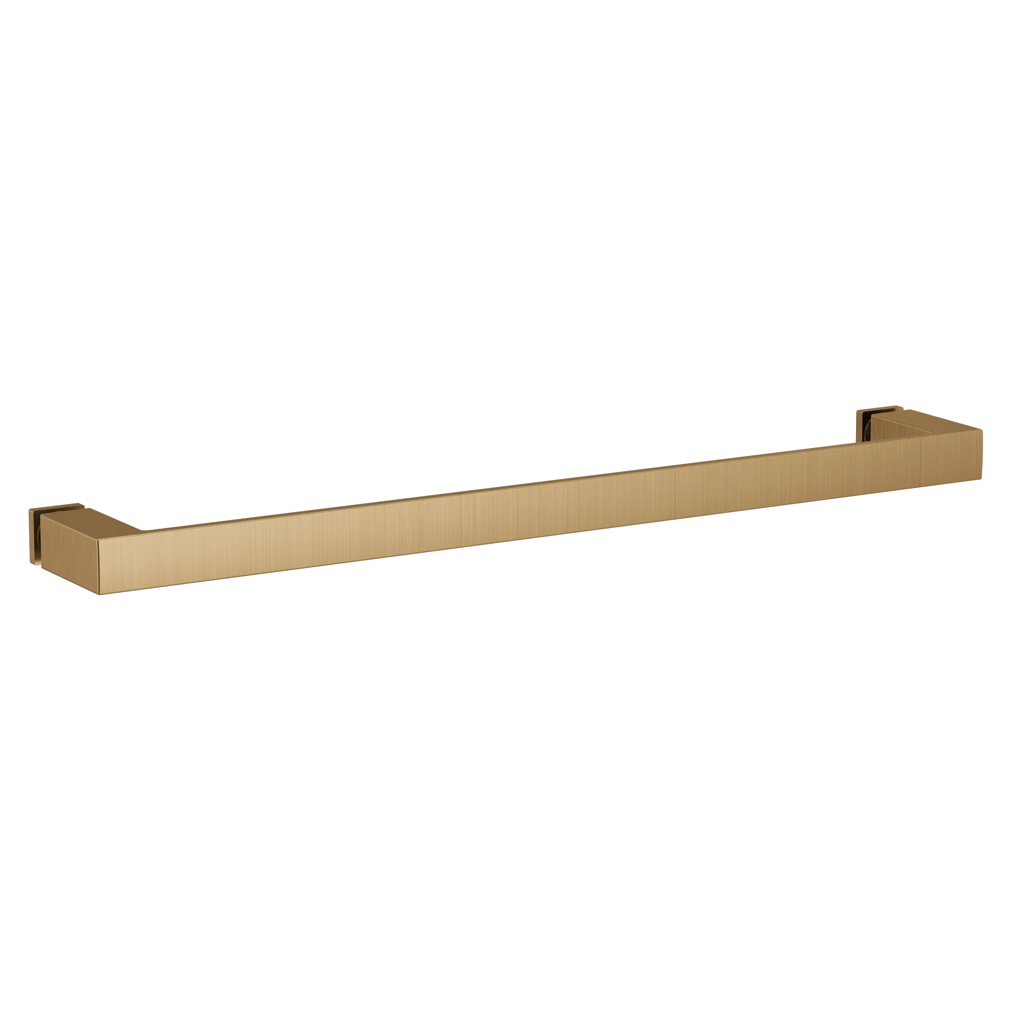Contemporary Chrome 18" shower door towel bar - Image 16