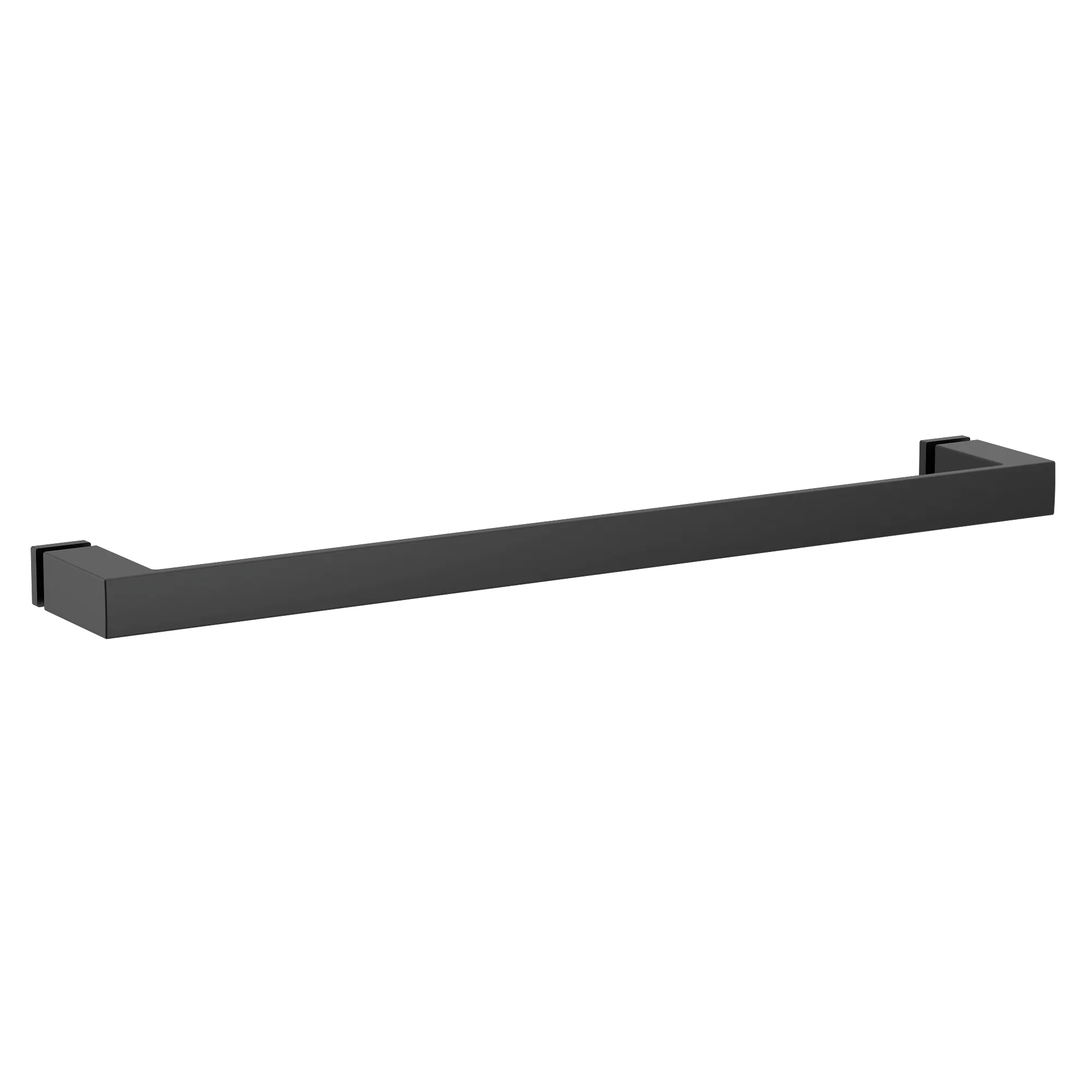 Contemporary Chrome 18" shower door towel bar - Image 6