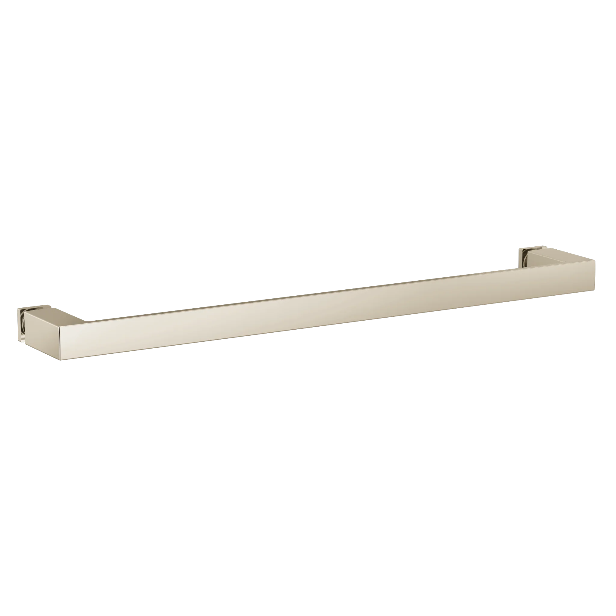 Contemporary Chrome 18" shower door towel bar - Image 7