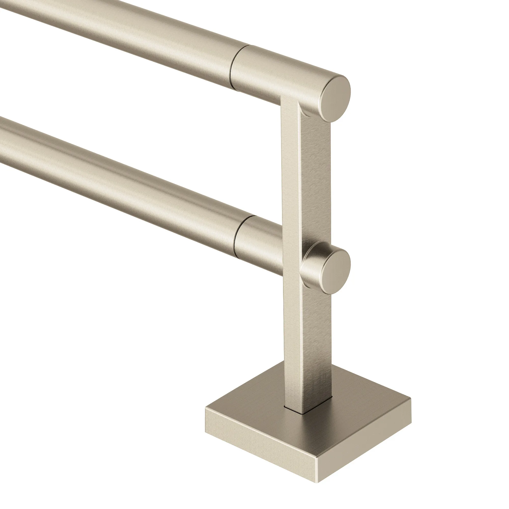 Triva Chrome 24" double towel bar - Image 8