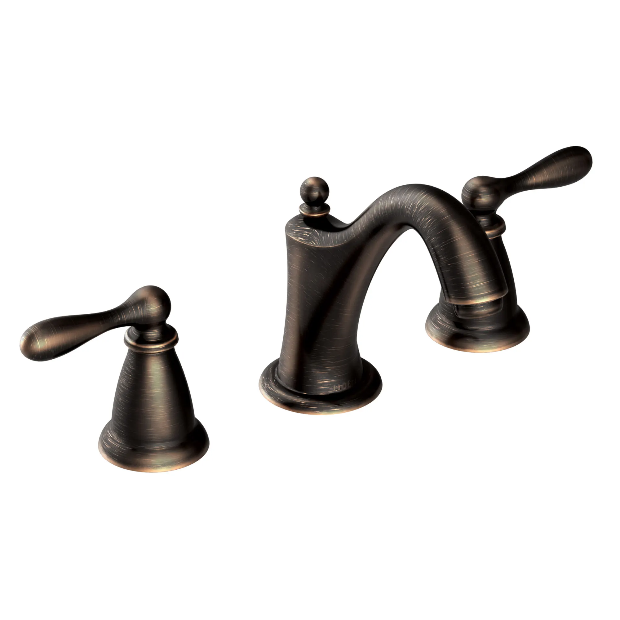 Caldwell Chrome two-handle high arc bathroom faucet - Image 5