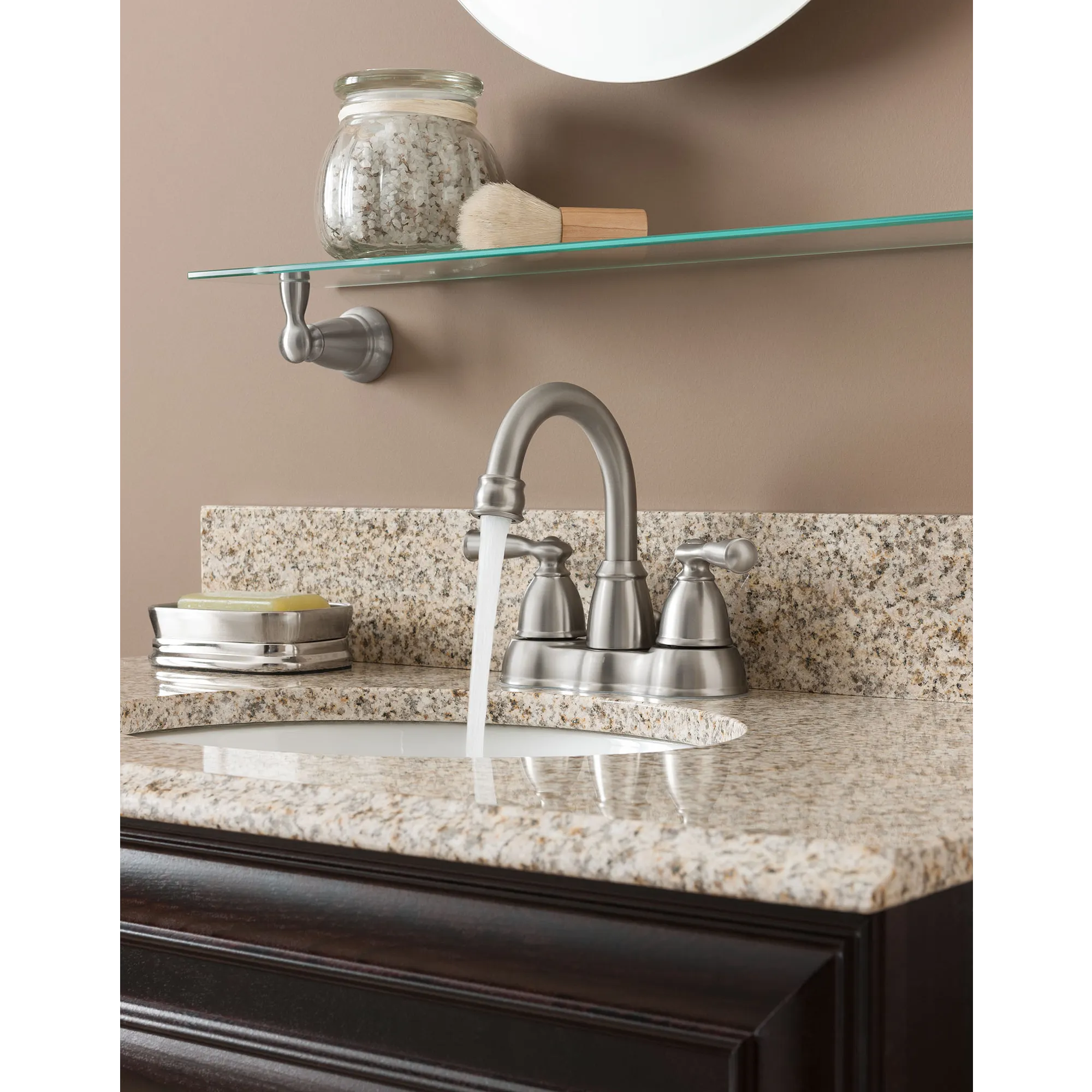 Banbury Chrome two-handle high arc bathroom faucet - Image 14