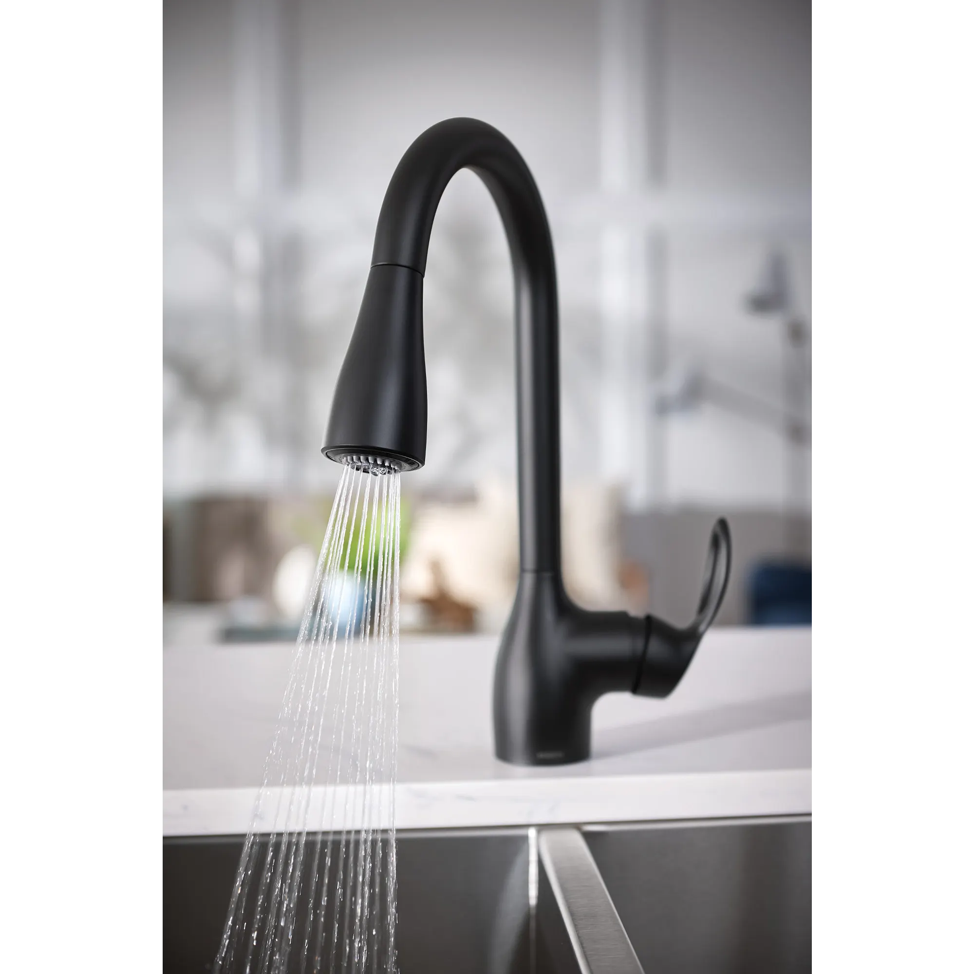 Kleo One-Handle Diverter Pulldown Kitchen Faucet - Image 14