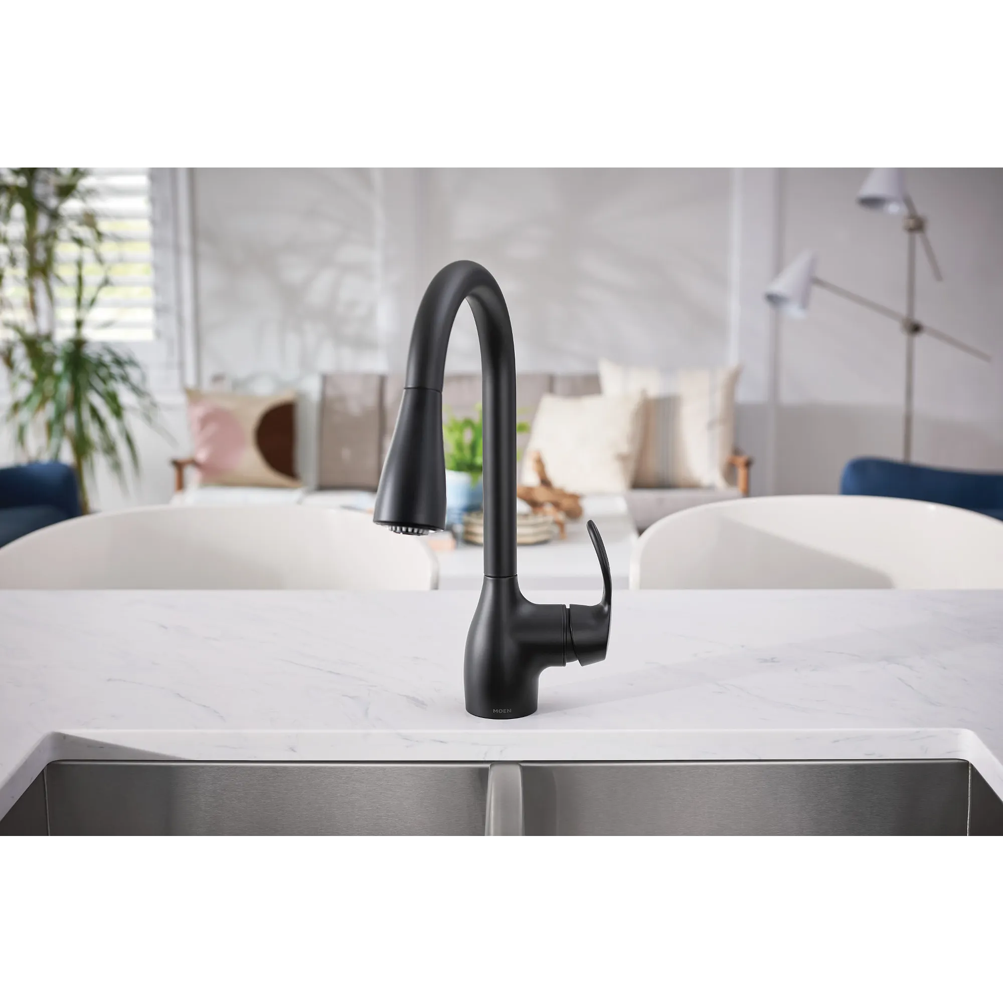 Kleo One-Handle Diverter Pulldown Kitchen Faucet - Image 19