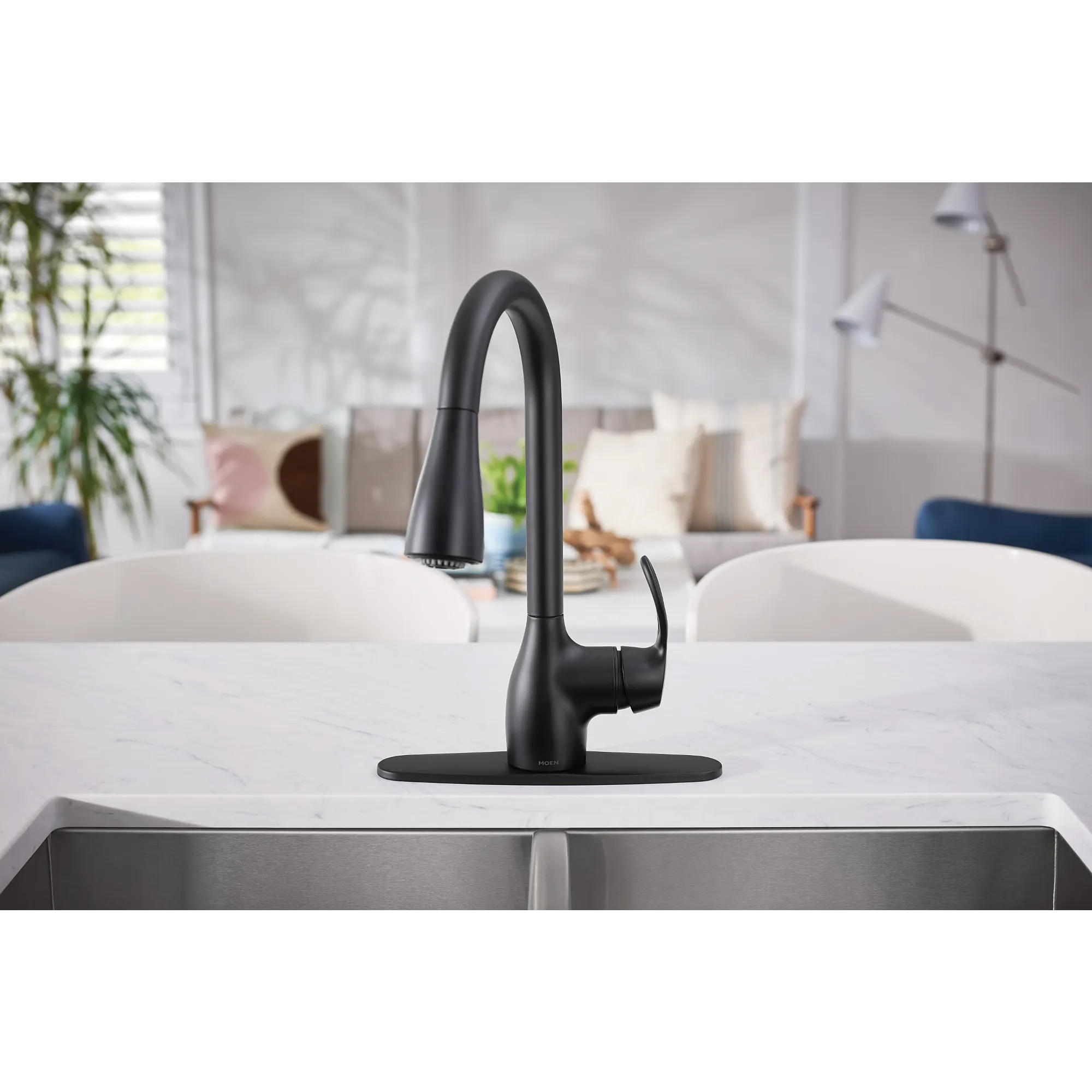 Kleo One-Handle Diverter Pulldown Kitchen Faucet - Image 20