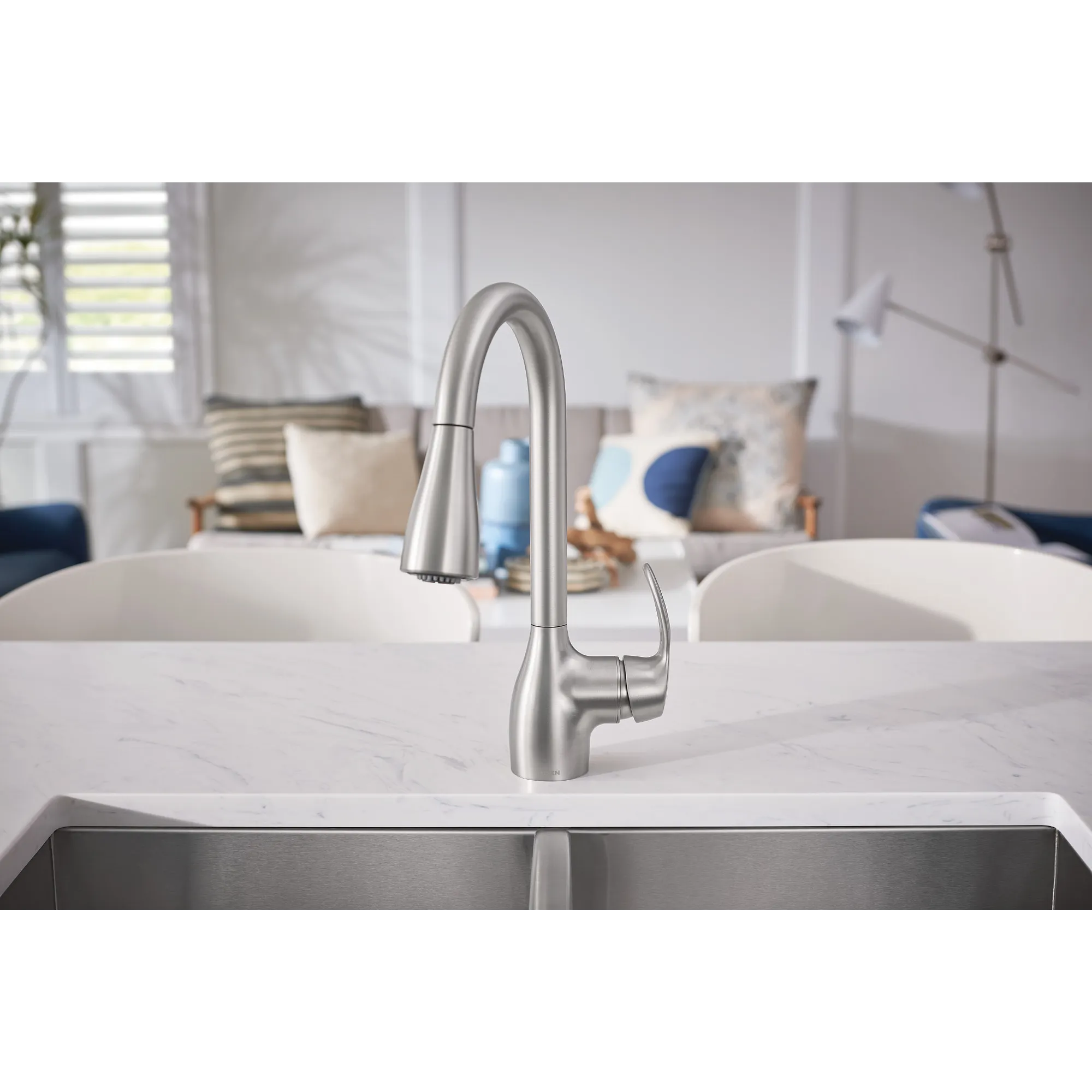 Kleo One-Handle Diverter Pulldown Kitchen Faucet - Image 35