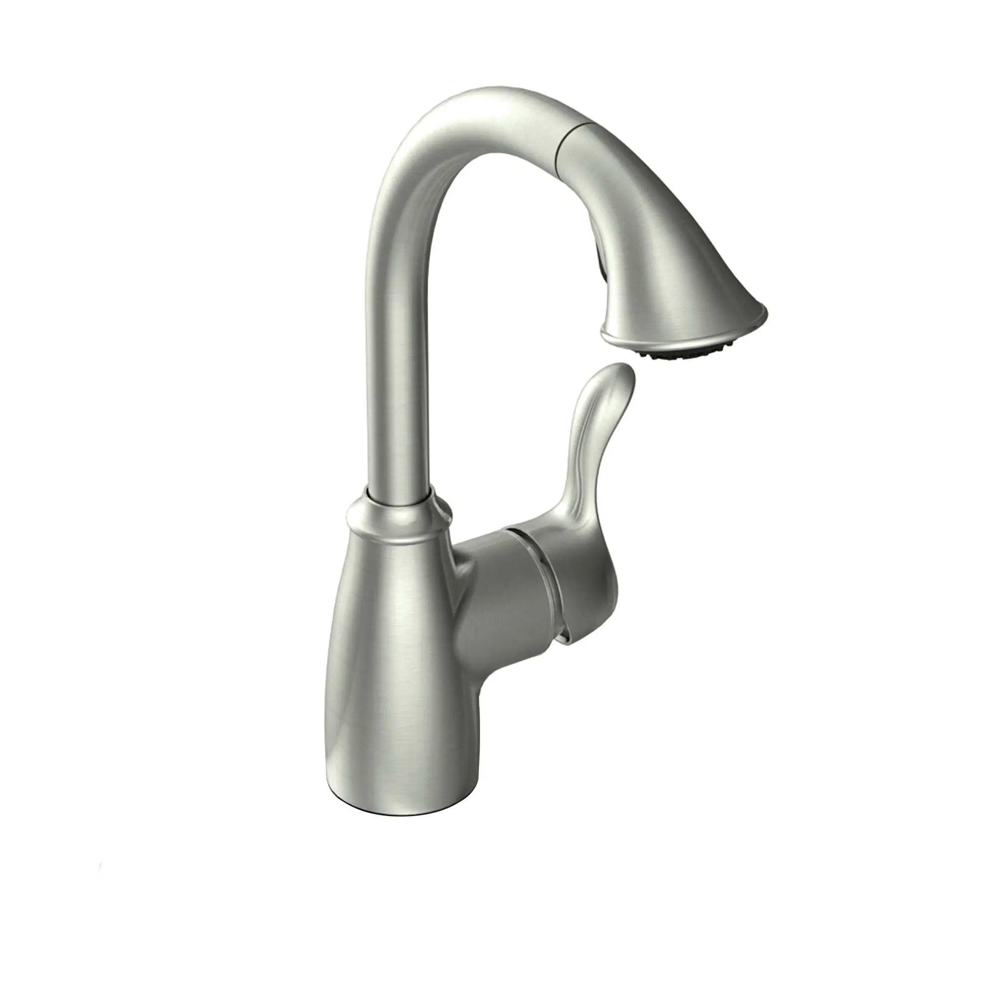 Finley Spot resist stainless one-handle high arc pullout kitchen faucet - Image 2
