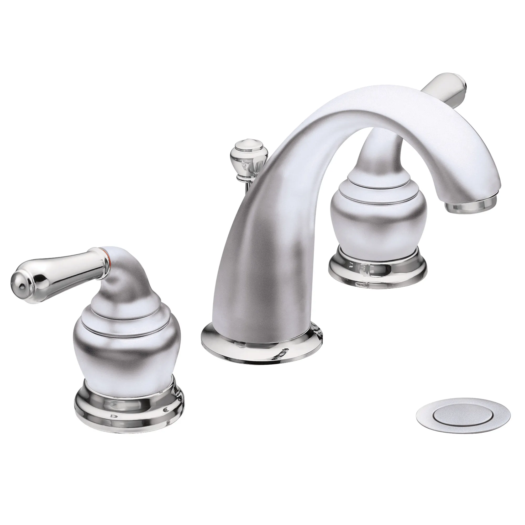 Monticello Chrome two-handle high arc bathroom faucet - Image 10