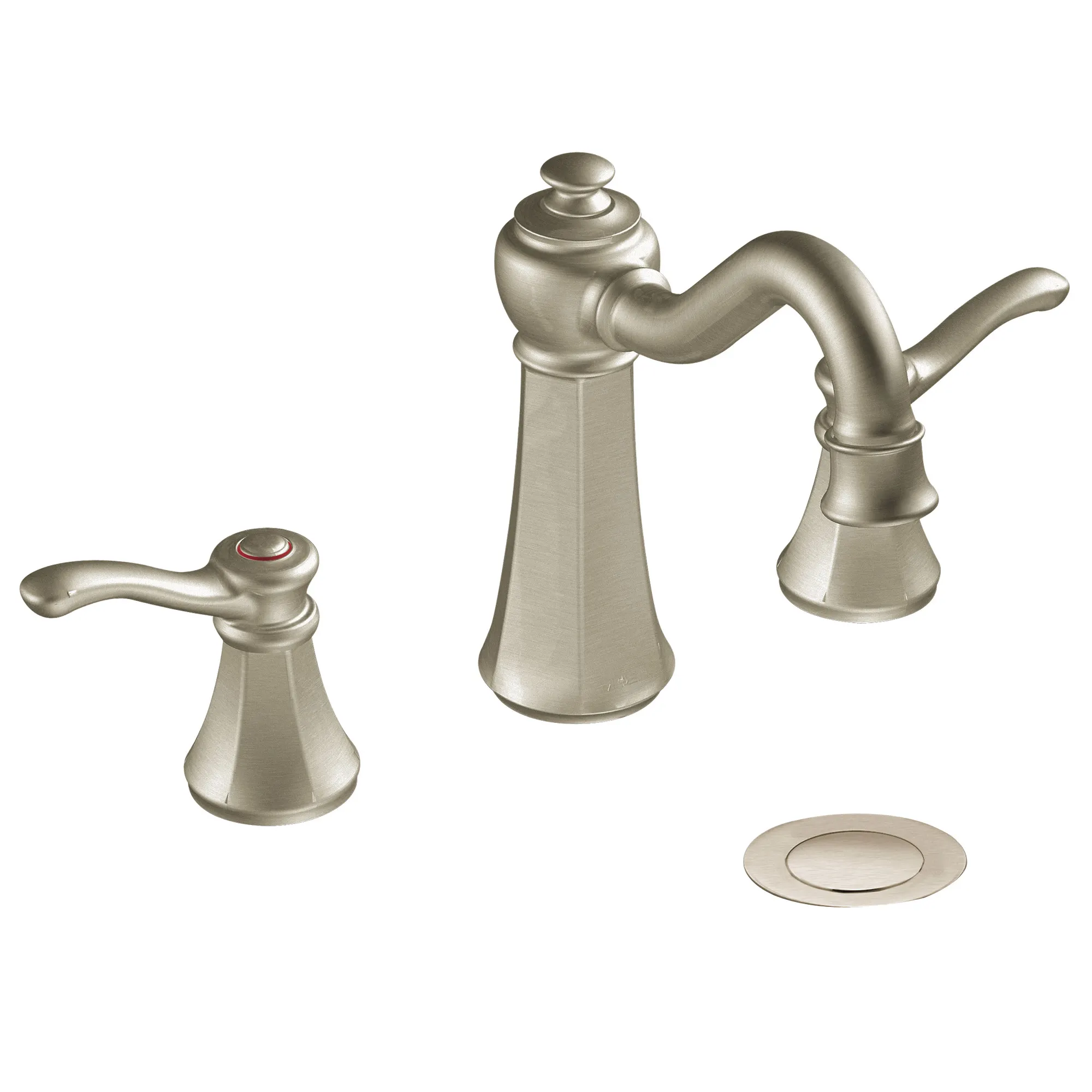 Vestige Chrome two-handle high arc bathroom faucet - Image 6