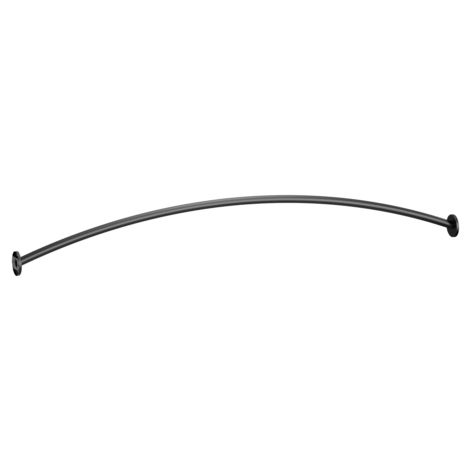 Curved Shower Rods Chrome 5' Curved Shower Rod - Image 6