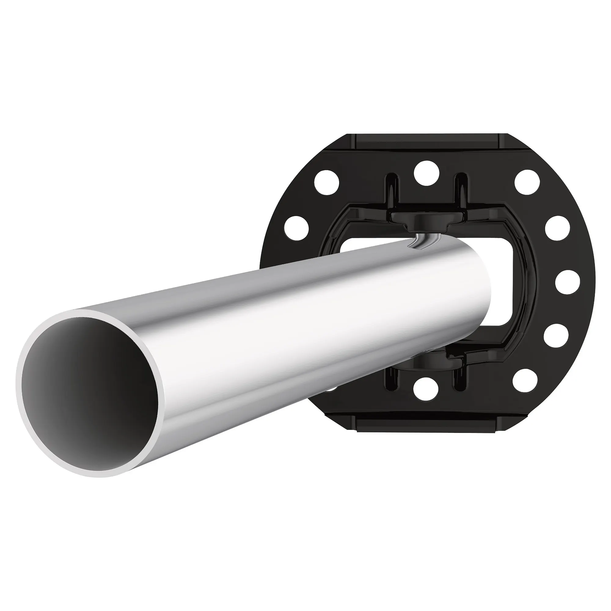 Curved Shower Rods Chrome Adjustable Curved Shower Rod - Image 6