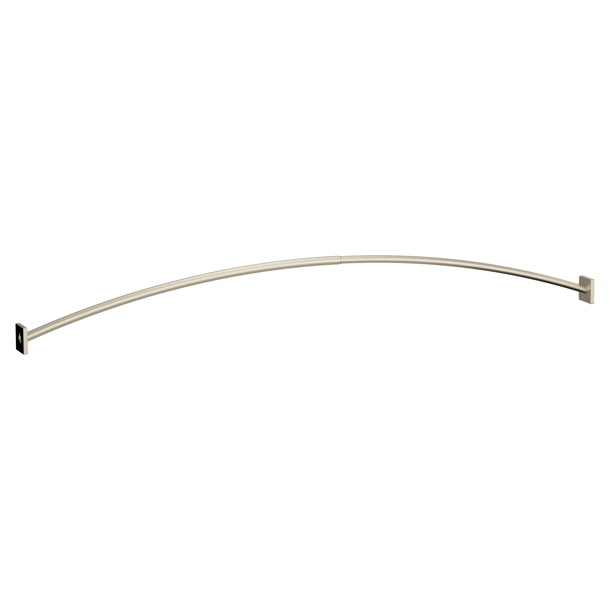 Triva Chrome adjustable curved shower rod - Image 7