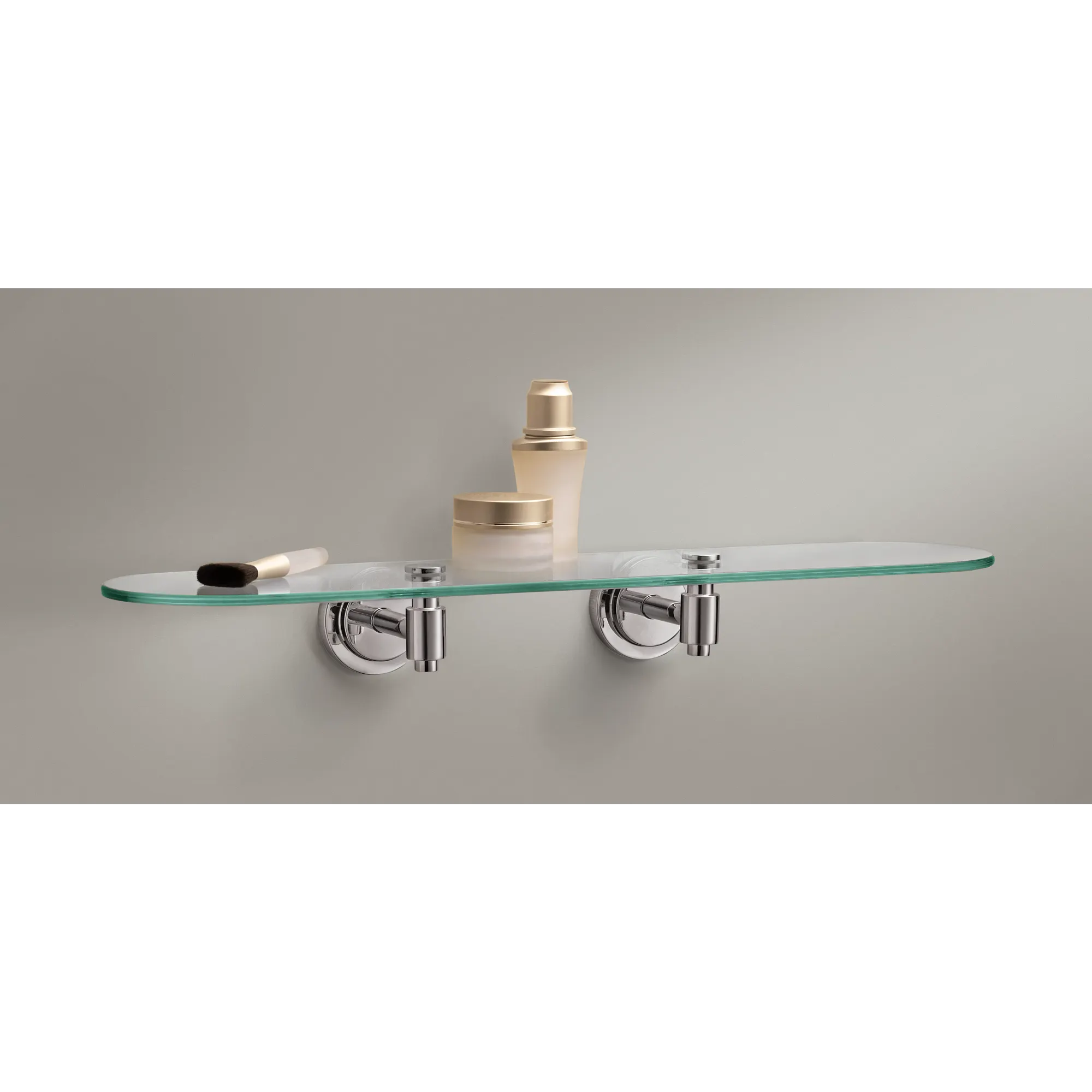 Iso Glass Decorative Wall Shelf - Image 2