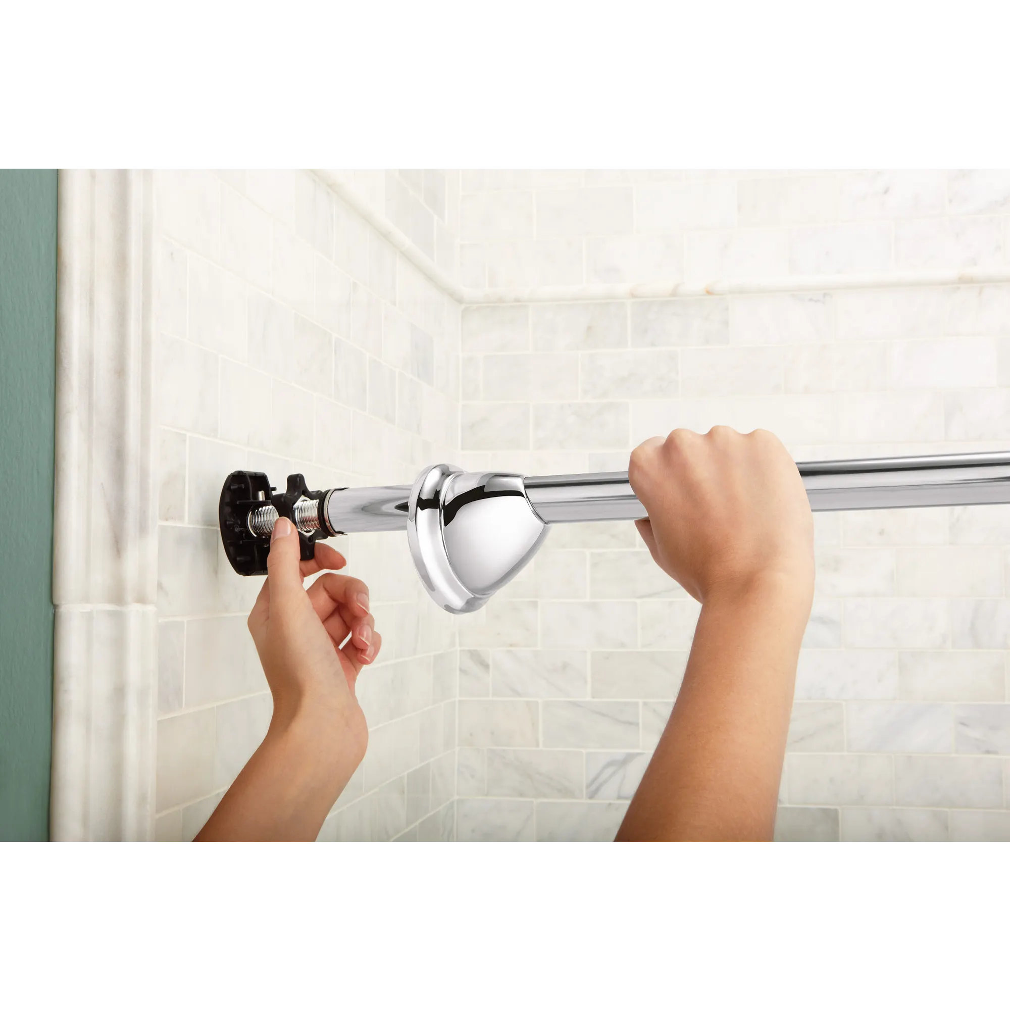 Curved Shower Rods Tension Curved Shower Rod - Image 11