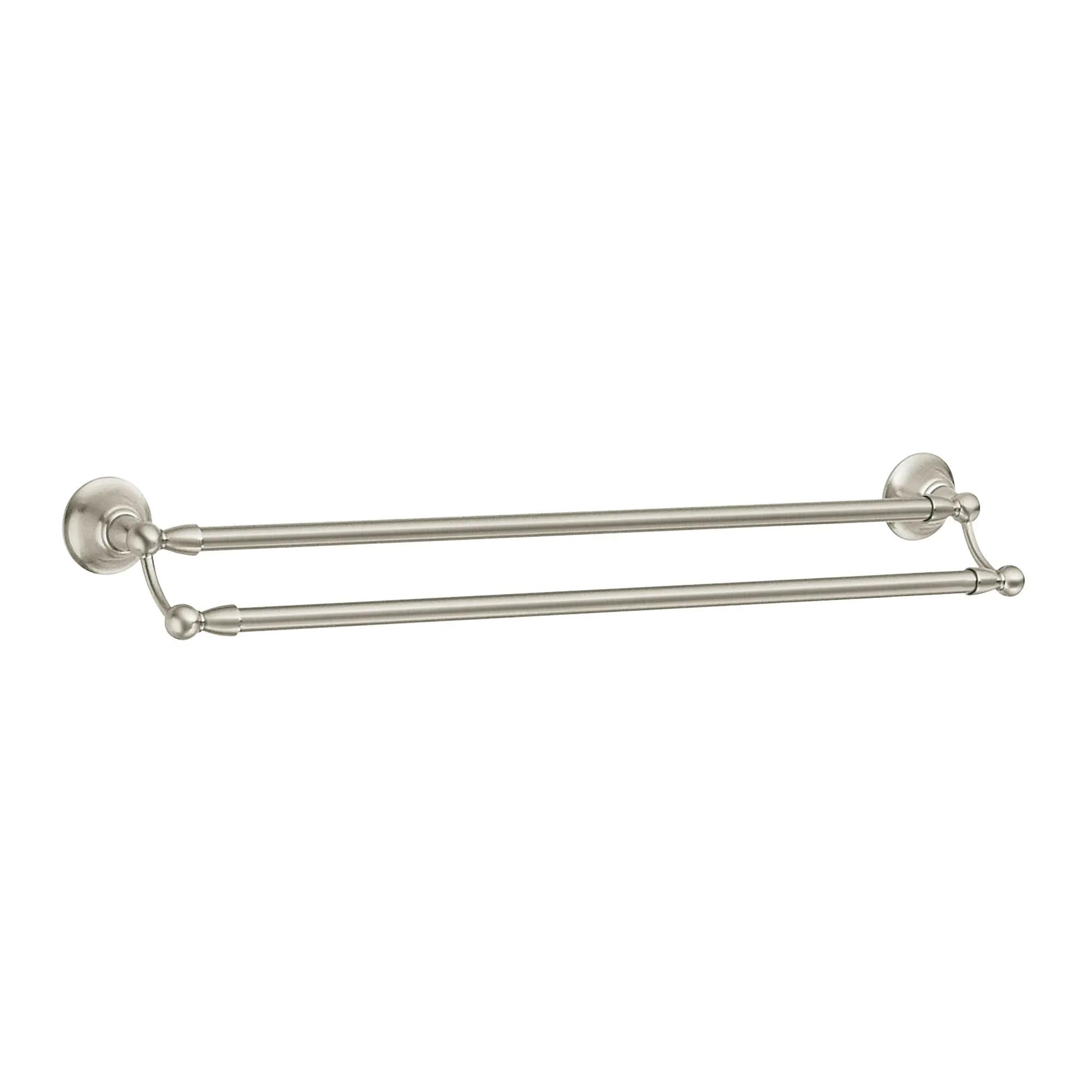 Sage Brushed nickel 24" Double Towel Bar - Image 3