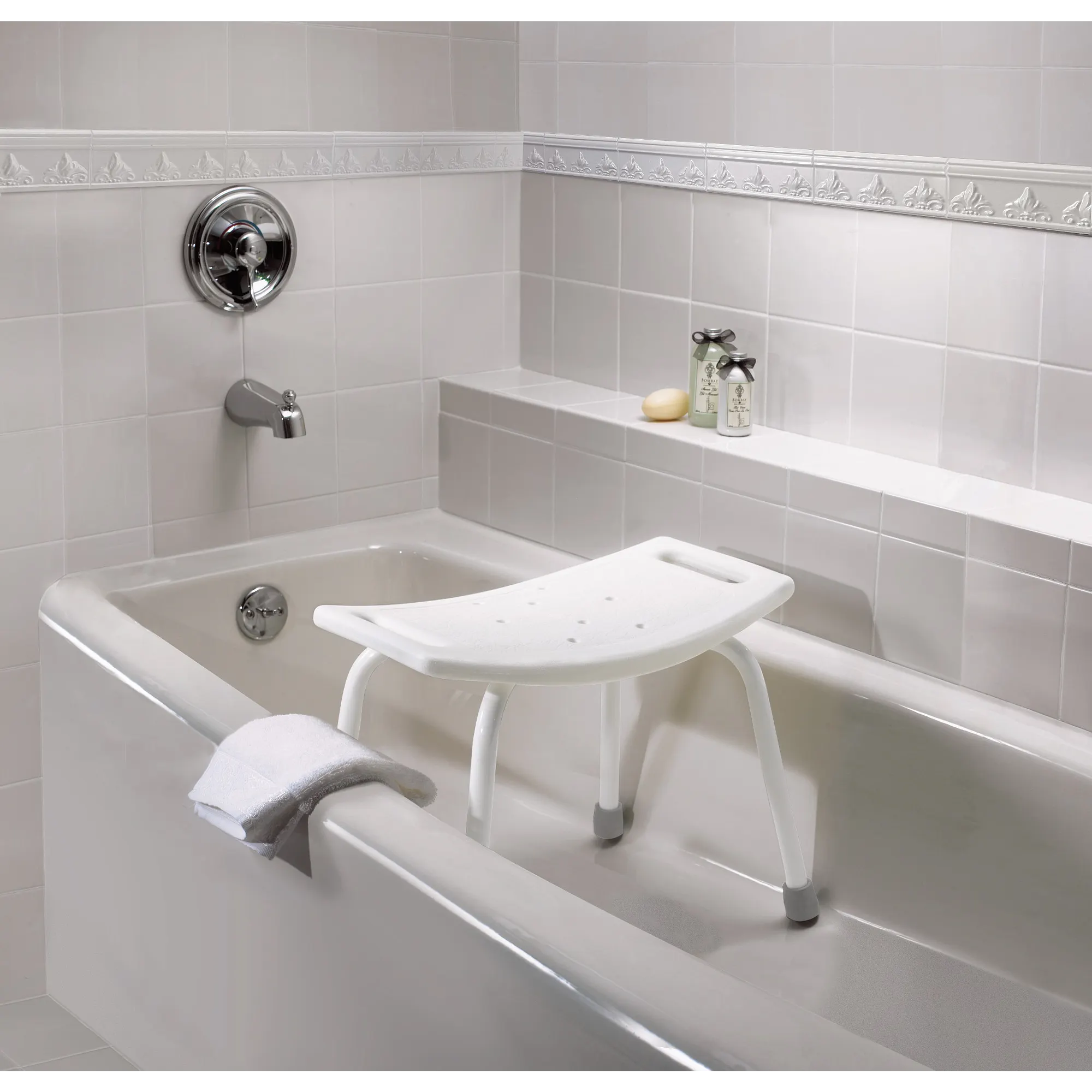 Moen Home Care Glacier Shower Seat - Image 3