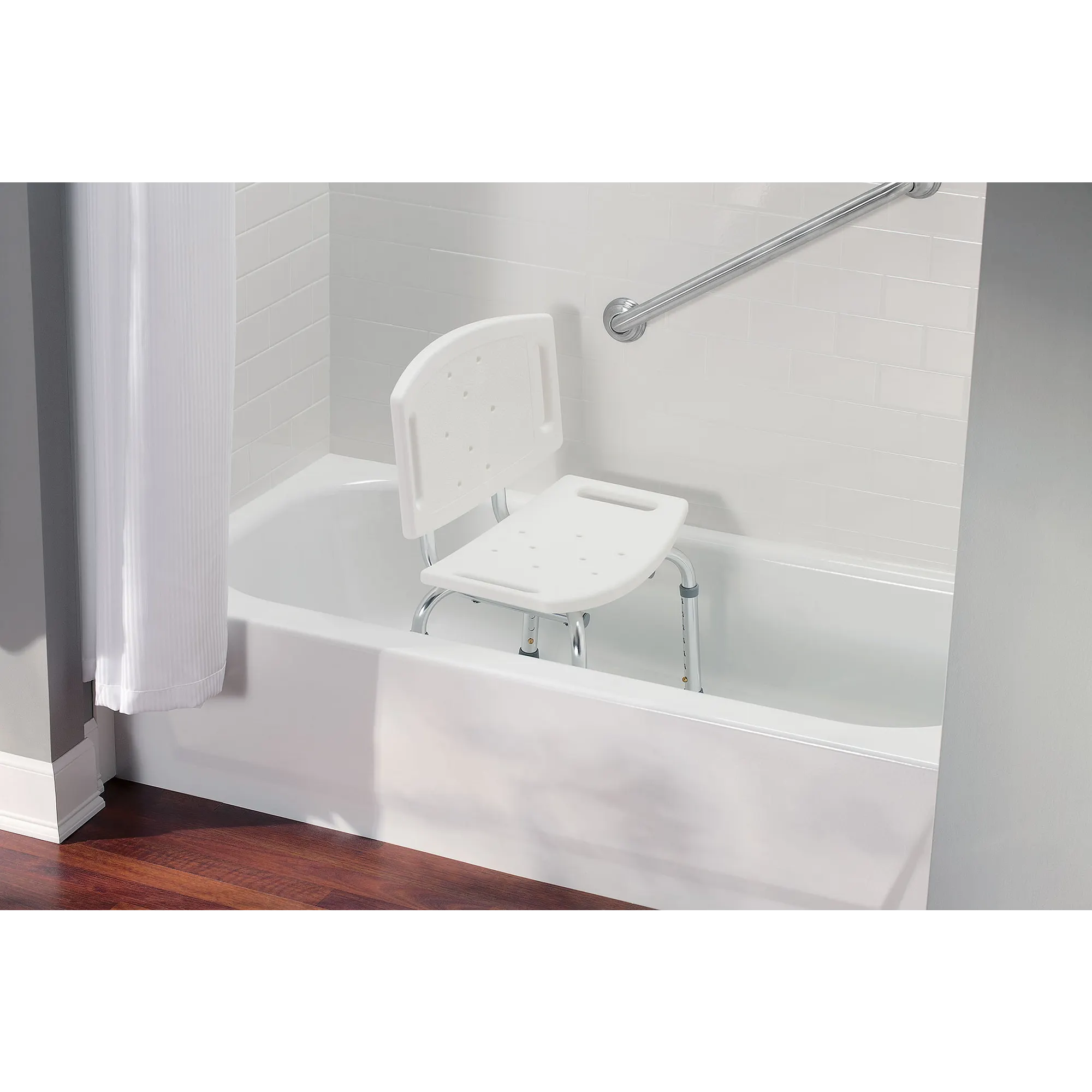Moen Home Care Glacier Shower Seat - Image 2