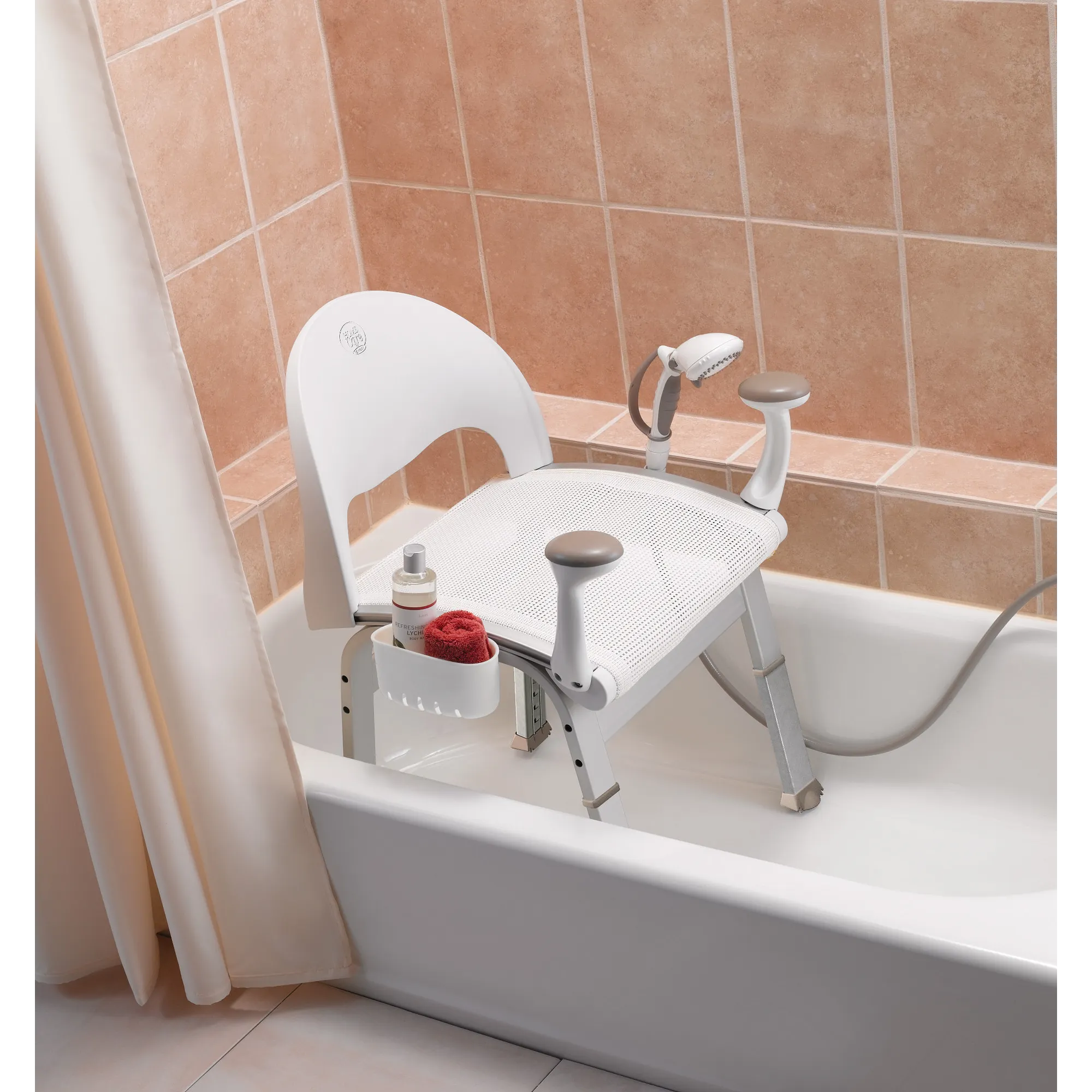 Moen Home Care Glacier Shower Chair - Image 3