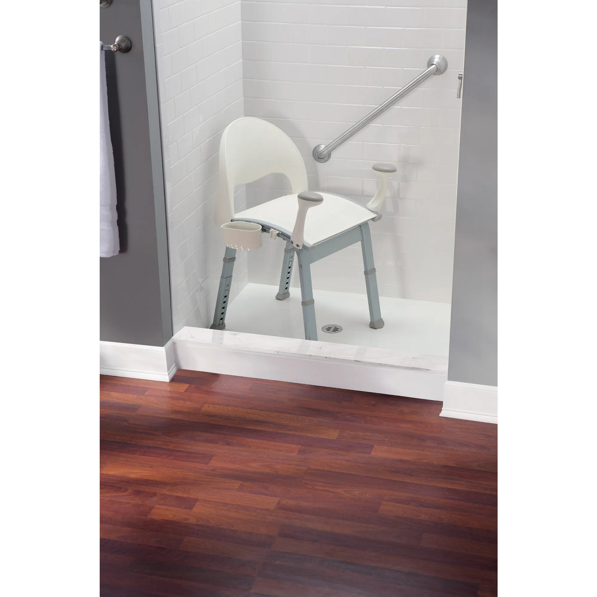 Moen Home Care Glacier Shower Chair - Image 5
