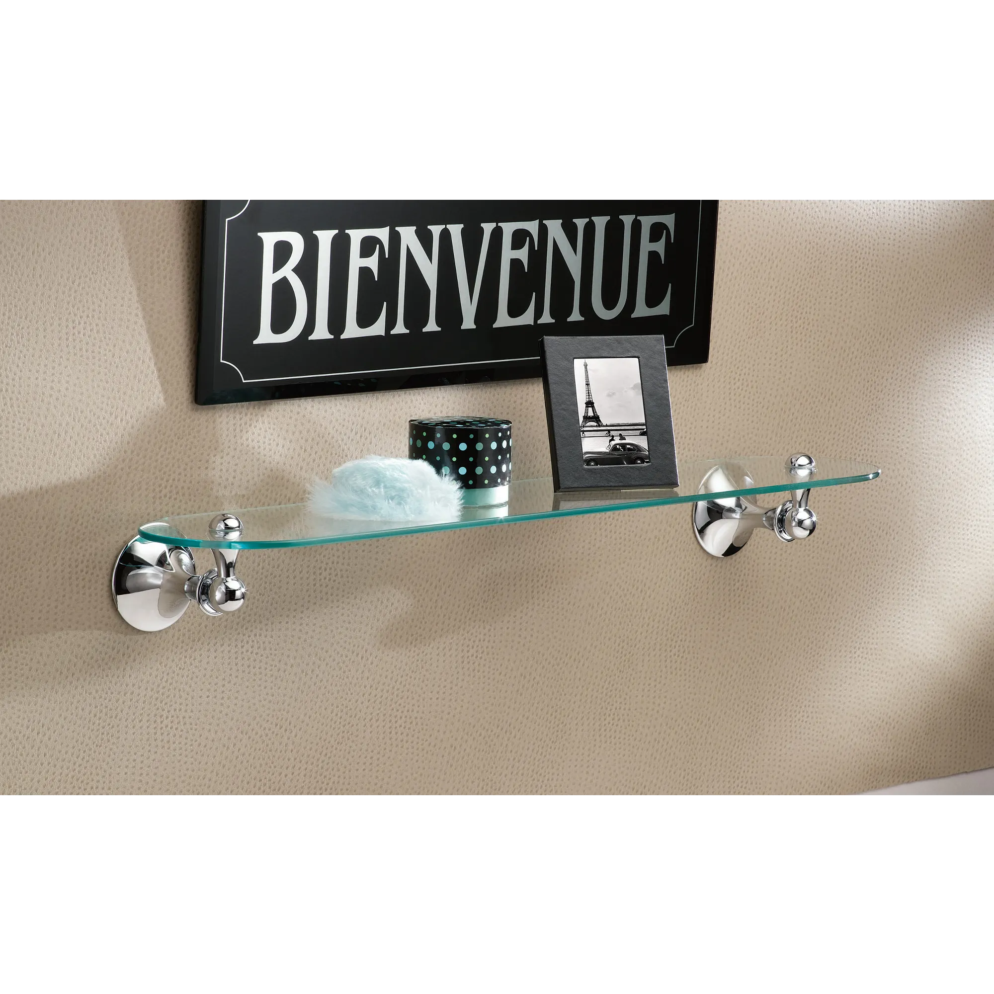 Lounge Chrome Vanity Shelf - Image 2