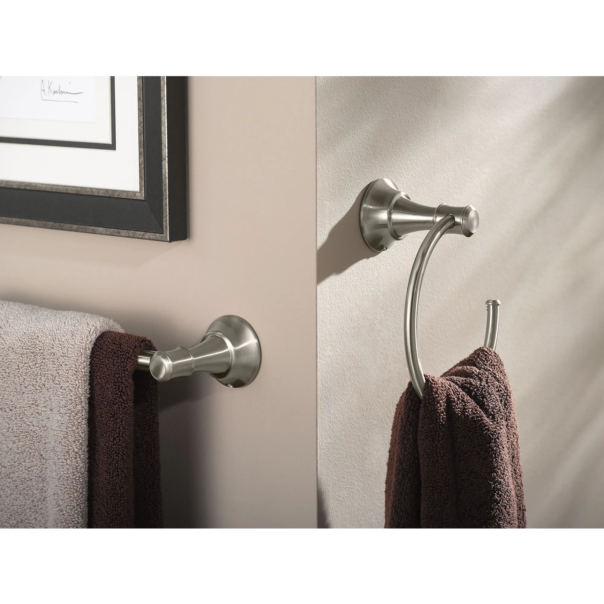 Ashville Chrome 18" Towel Bar - Image 2