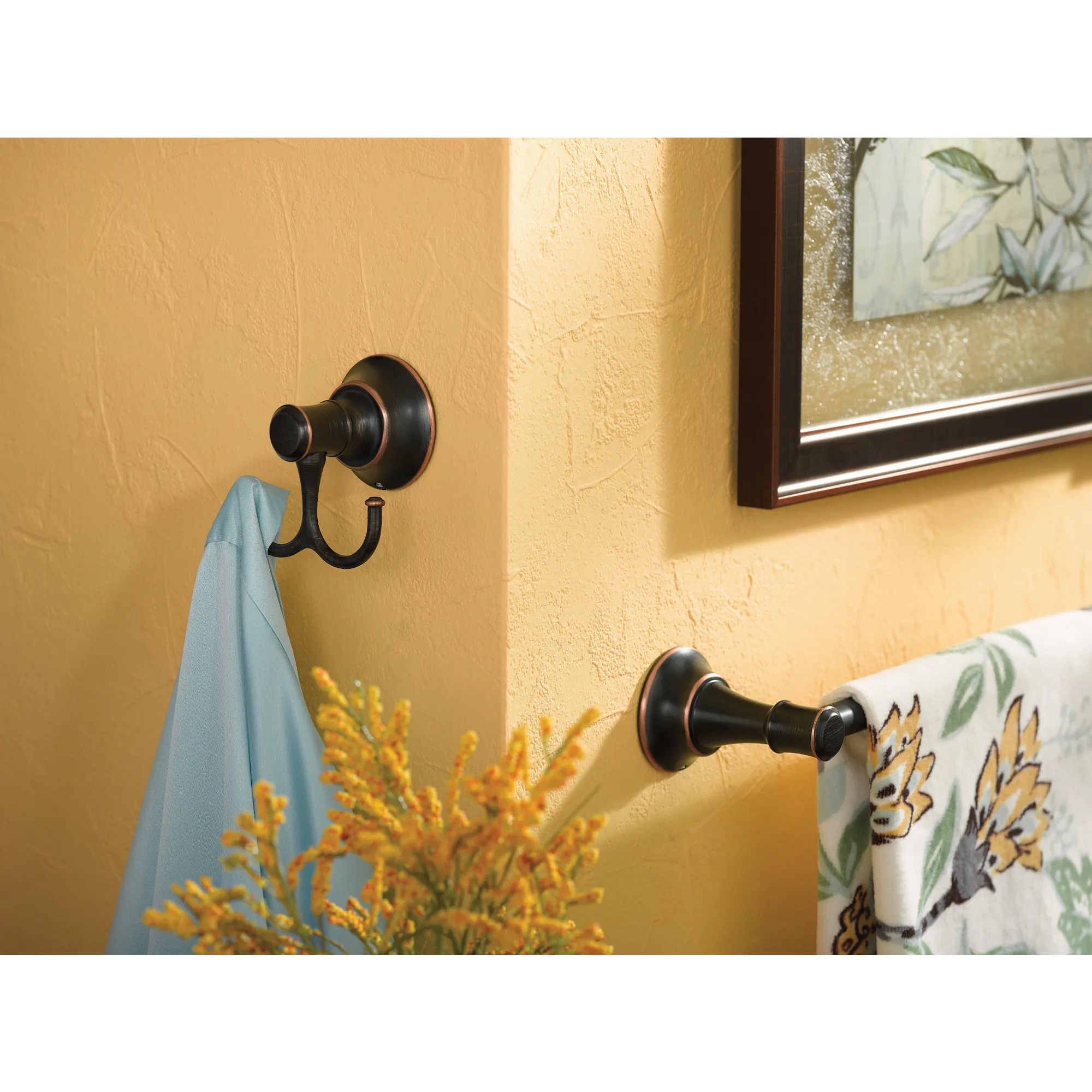 Ashville Chrome 18" Towel Bar - Image 5