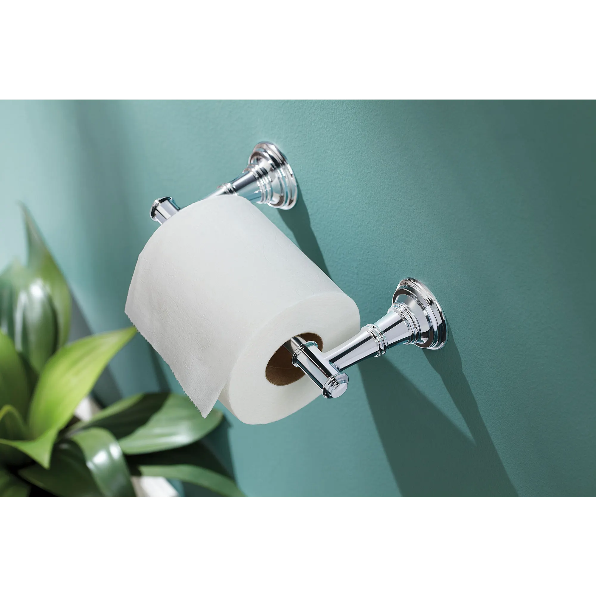 Ellsworth Chrome Pivoting Toilet Paper Holder - Image 6