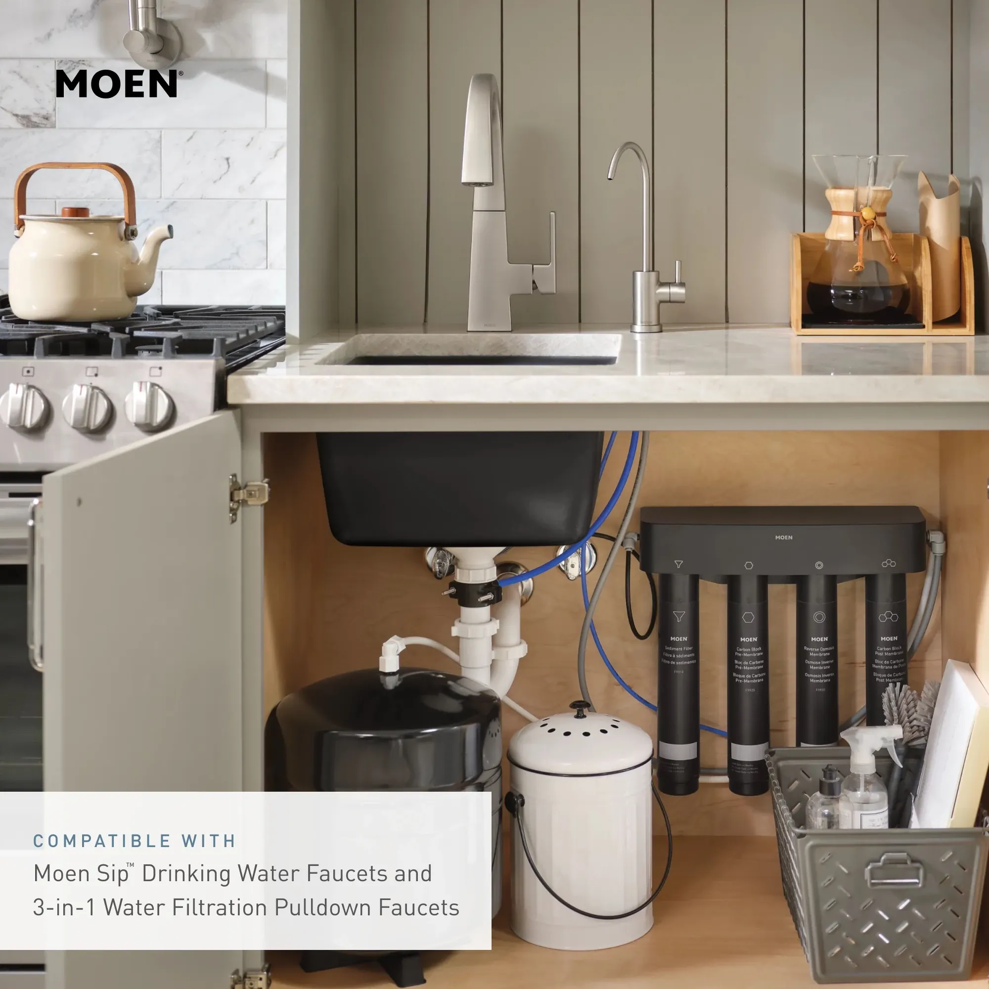 Moen Reverse Osmosis Membrane Stage 3 Water Filter Replacement - Image 4