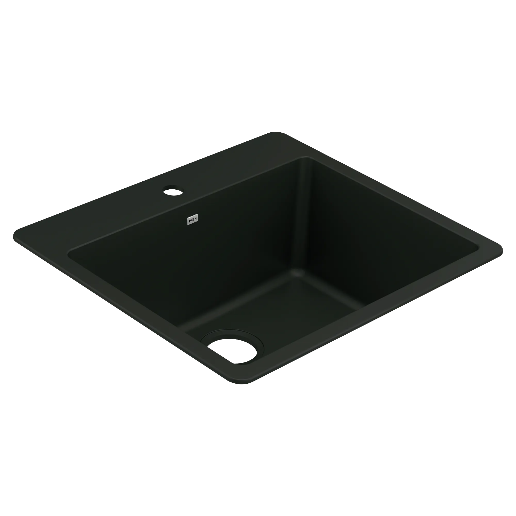 Host 25" Granite Dual Mount Single Bowl Sink - Image 5