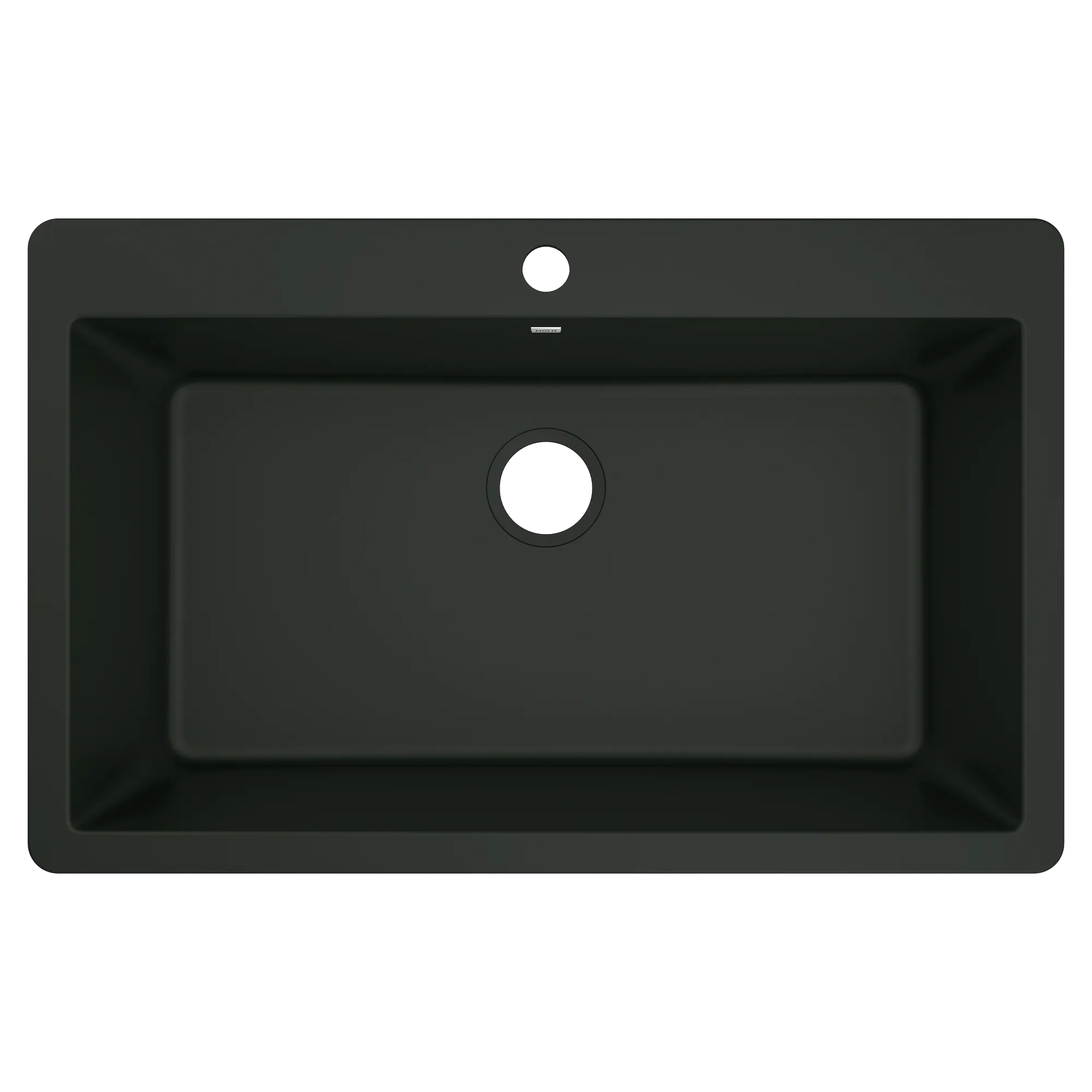 Host 33" Granite Dual Mount Single Bowl Sink - Image 2